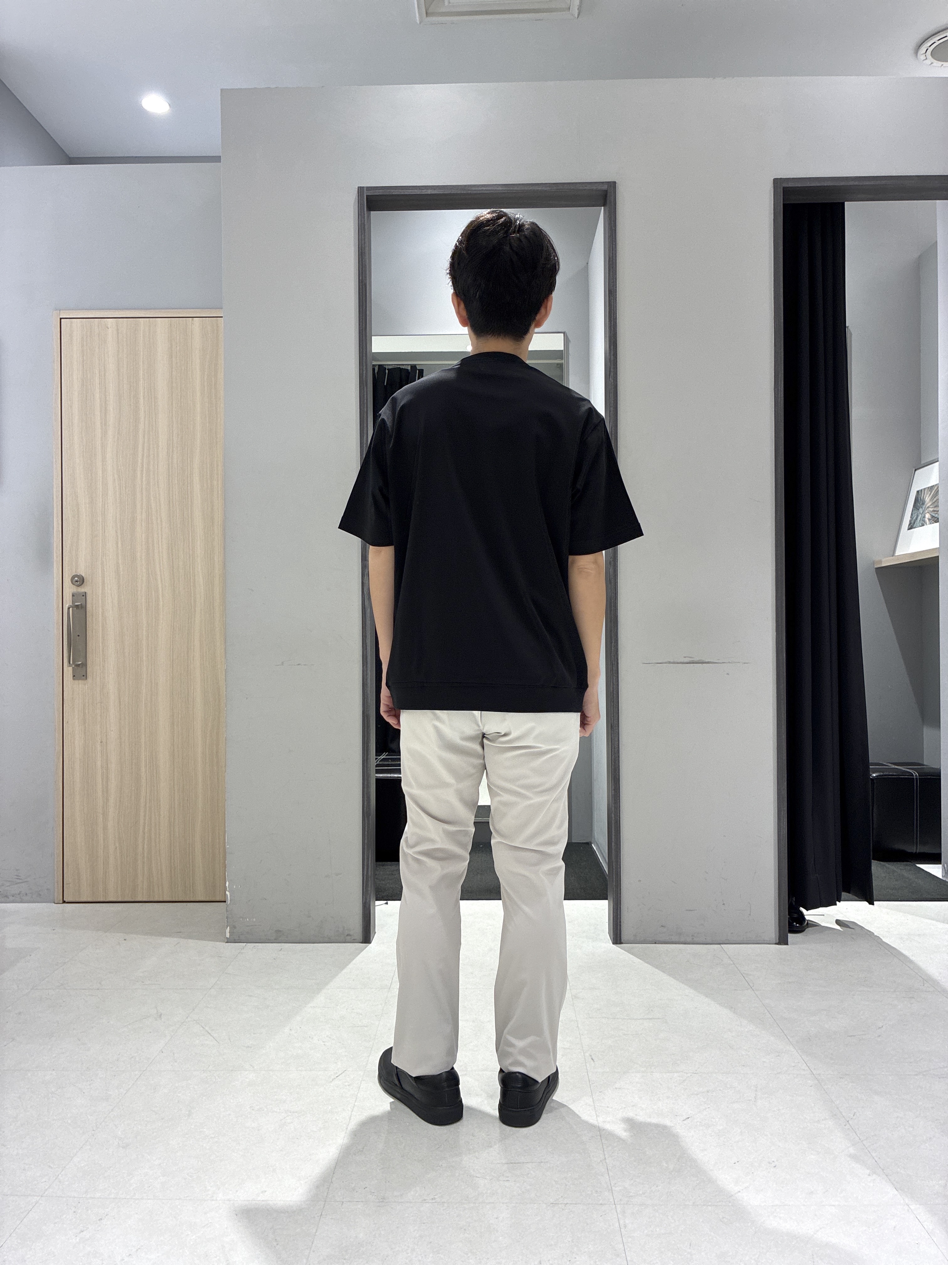 わいずみさんの「TAKEO KIKUCHI｜播州織り 千鳥 半袖シャツ」を使ったコーディネート