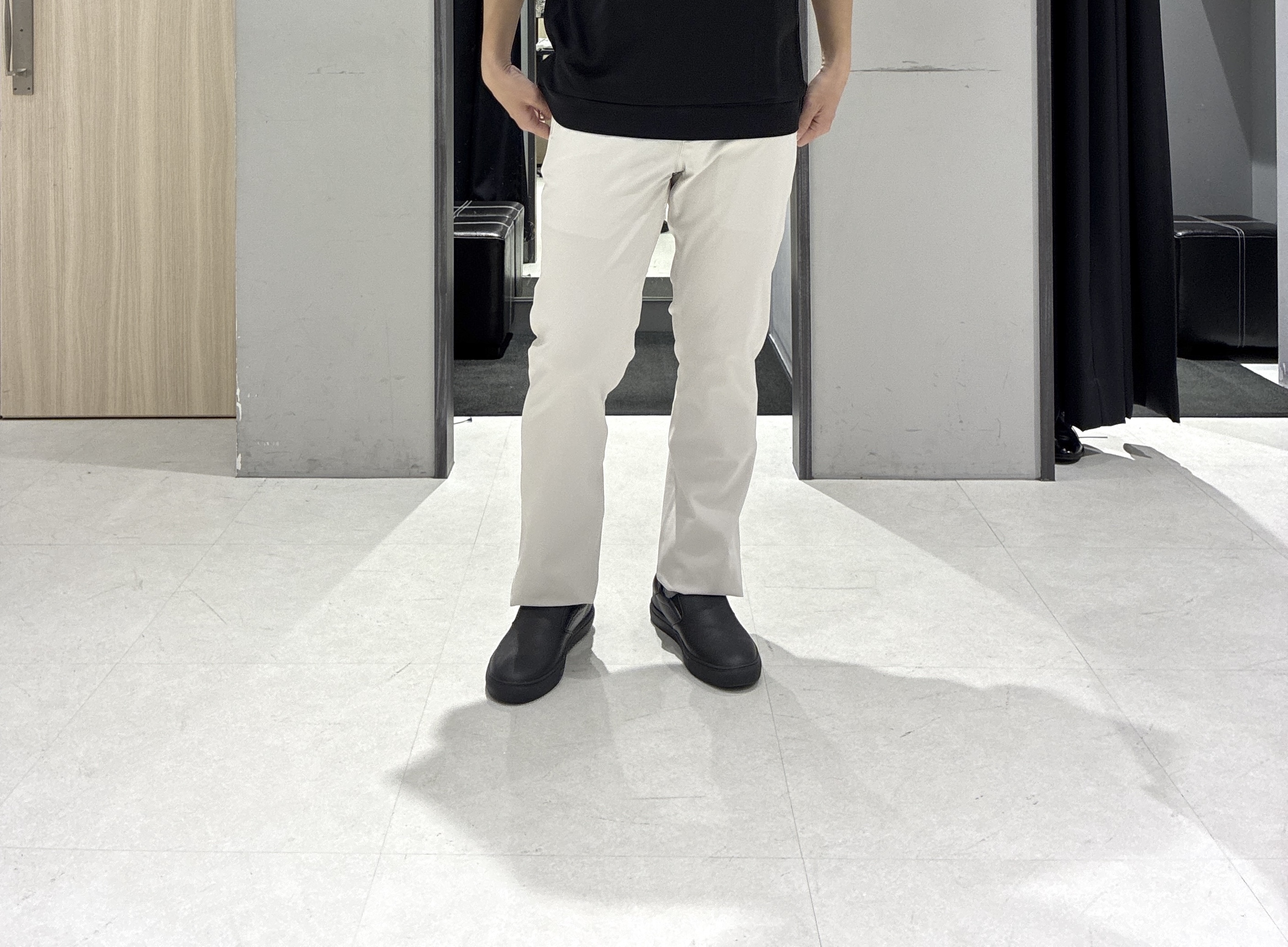 わいずみさんの「TAKEO KIKUCHI｜播州織り 千鳥 半袖シャツ」を使ったコーディネート