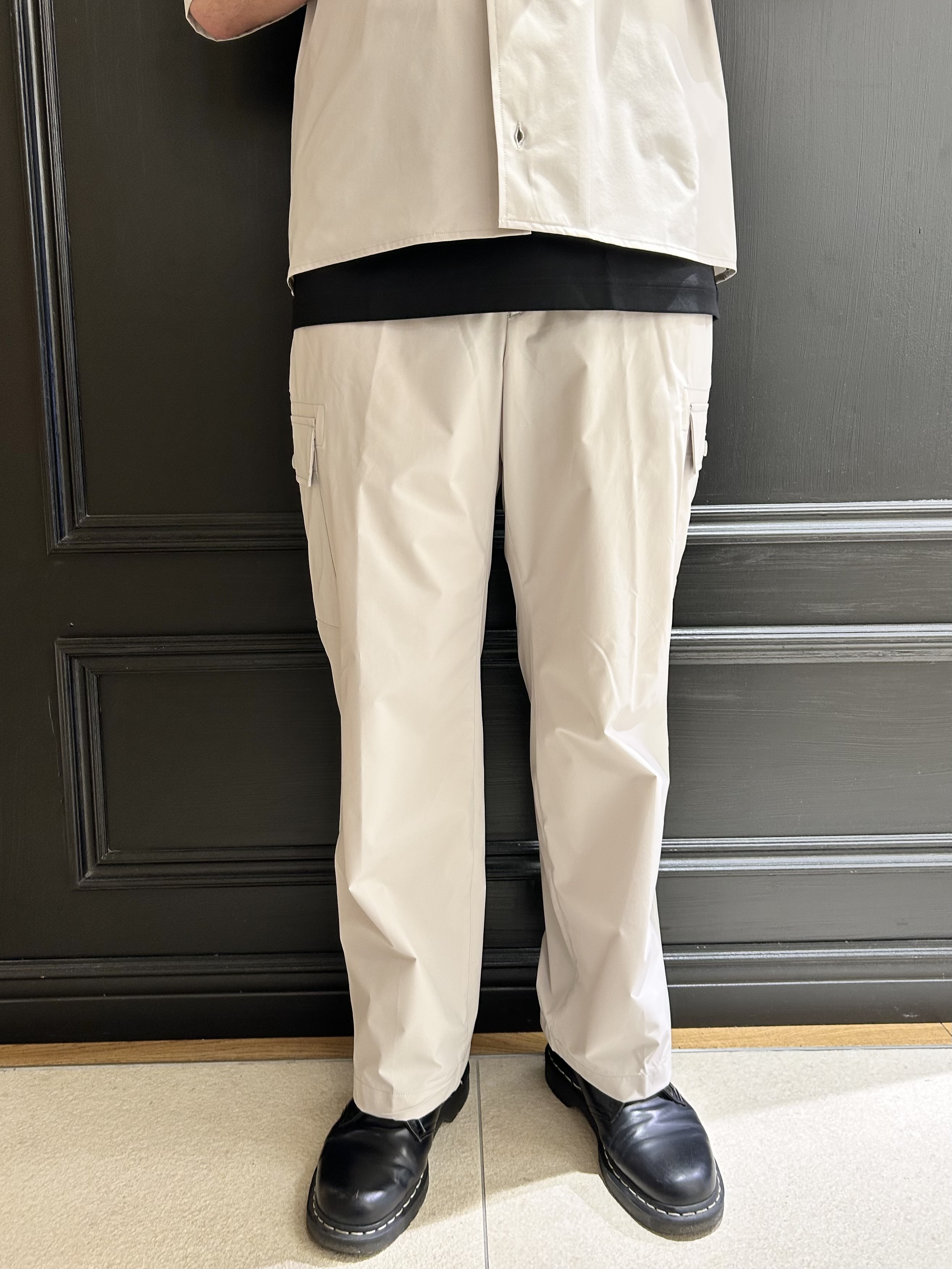 千葉亮太さんの「DRESSTERIOR｜【接触冷感／抗菌防臭／消臭】ICE CLEAR COTTON ポケットTシャツ」を使ったコーディネート