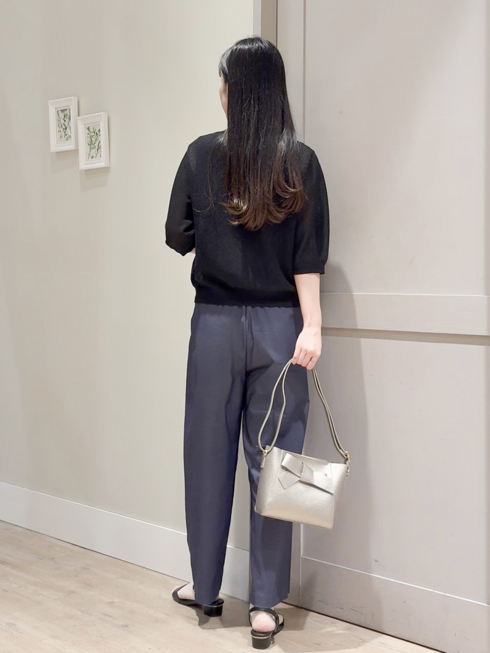Mayuさんの「grove｜【洗える】透けない、大人のメッシュカーディガン」を使ったコーディネート