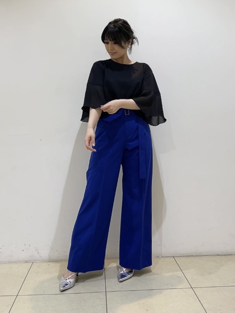 watanabeさんの「UNTITLED｜【洗える/華奢見え】袖シアープルオーバー」を使ったコーディネート