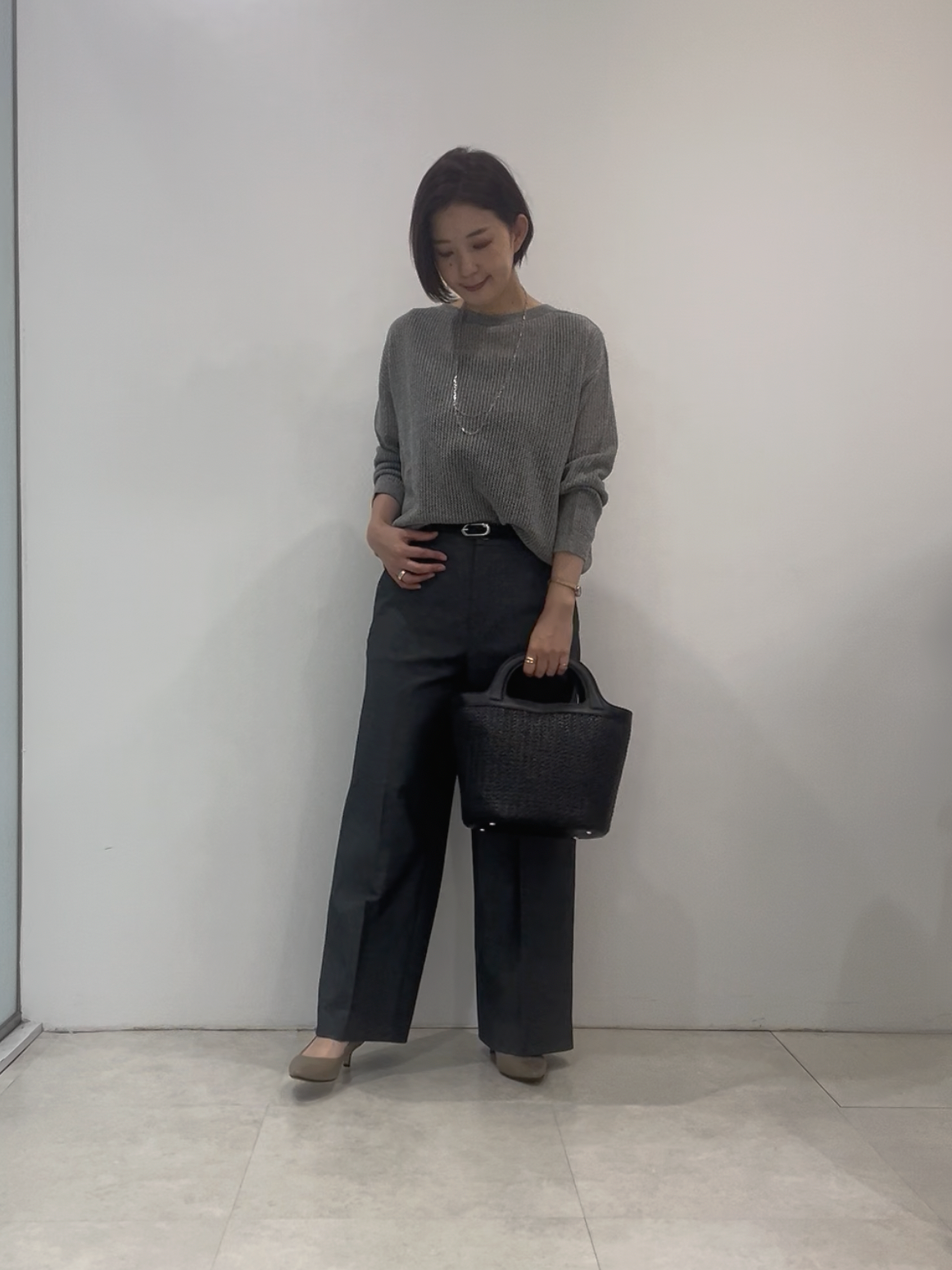 まどかさんの「UNTITLED｜【ステンレス】ロングチェーンネックレス」を使ったコーディネート