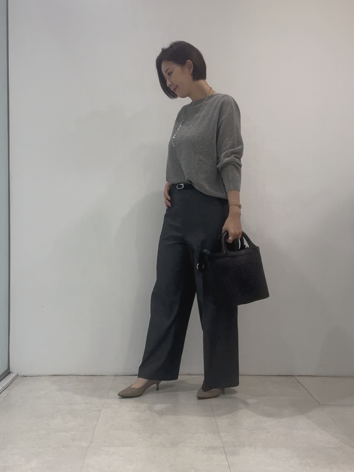 まどかさんの「UNTITLED｜【ステンレス】ロングチェーンネックレス」を使ったコーディネート