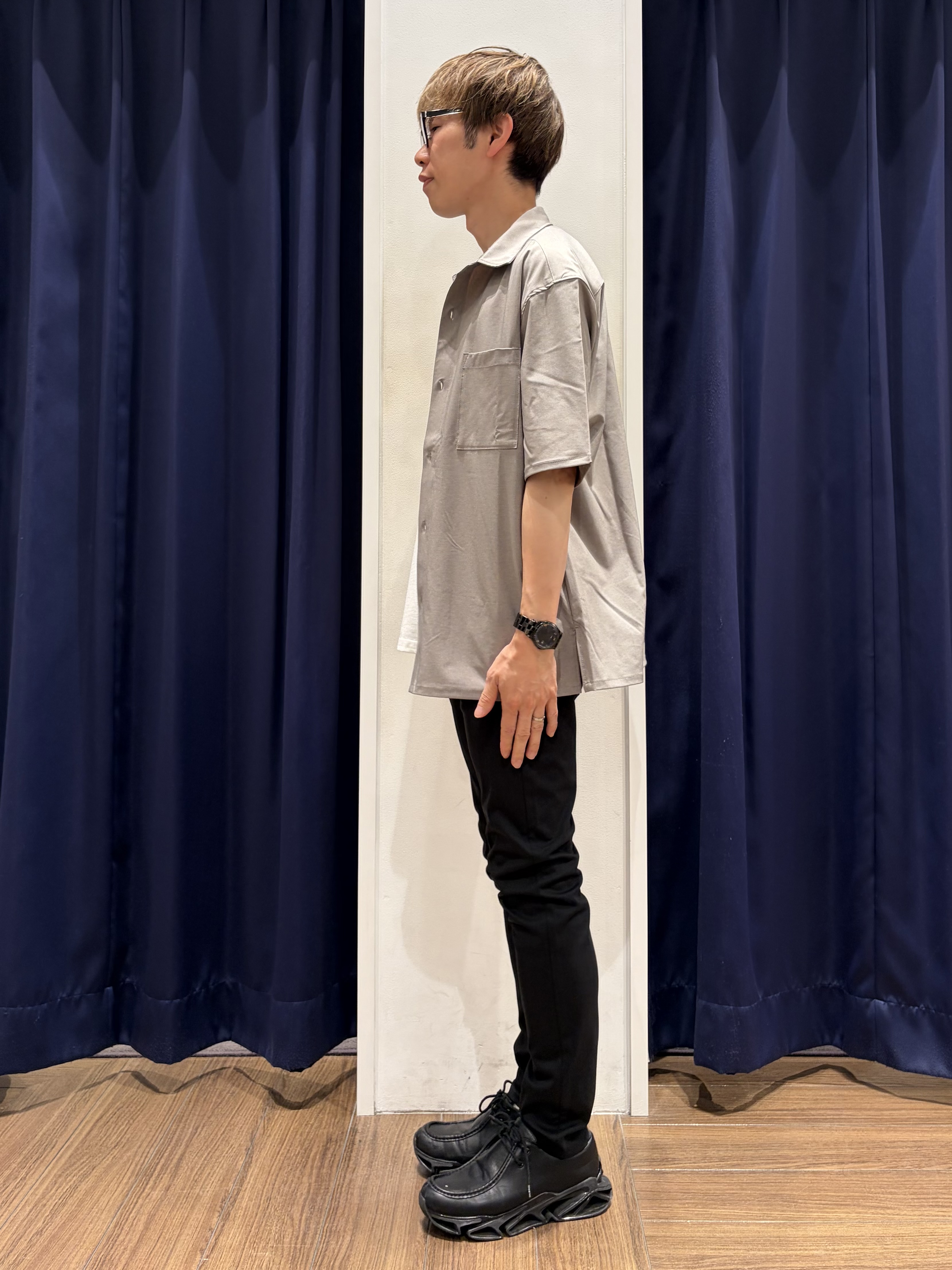 つーじーさんの「THE SHOP TK｜クールウェザー 半袖シャツ 接触冷感／洗濯機OK／セットアップ可」を使ったコーディネート