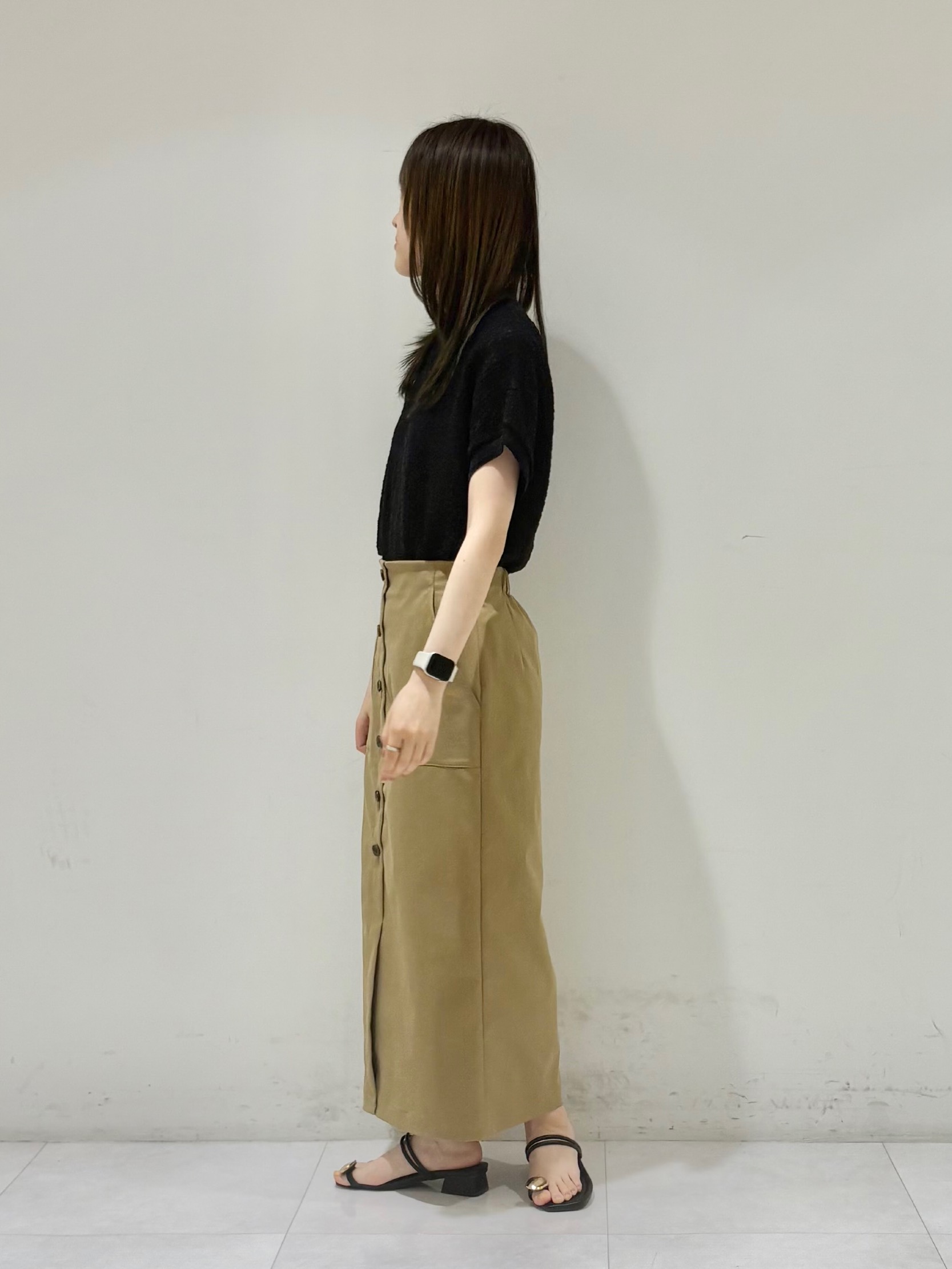 kyokaさんの「UNTITLED｜【洗える／シアー】ミニヨンレースプルオーバー」を使ったコーディネート