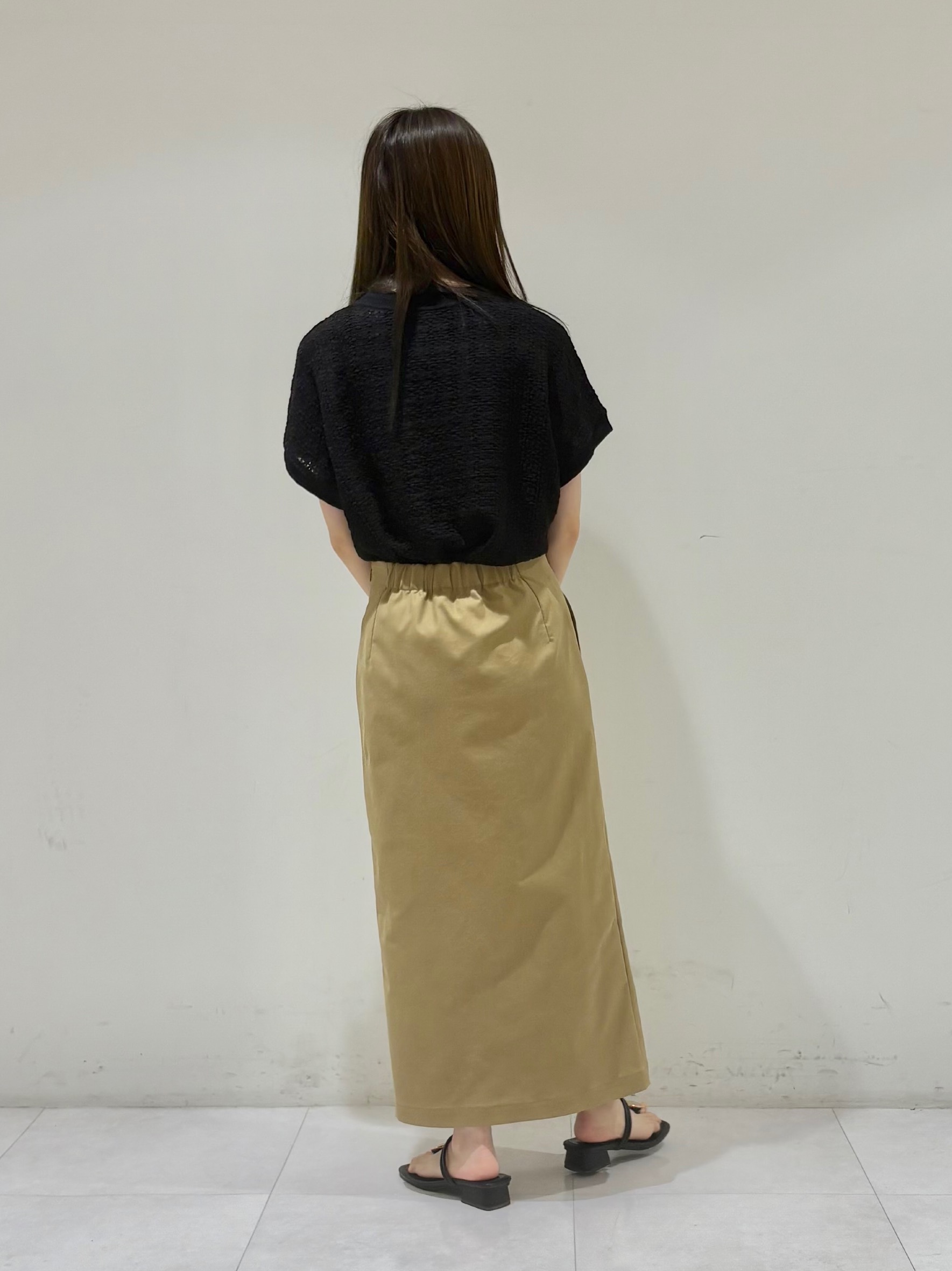 kyokaさんの「UNTITLED｜【洗える／シアー】ミニヨンレースプルオーバー」を使ったコーディネート