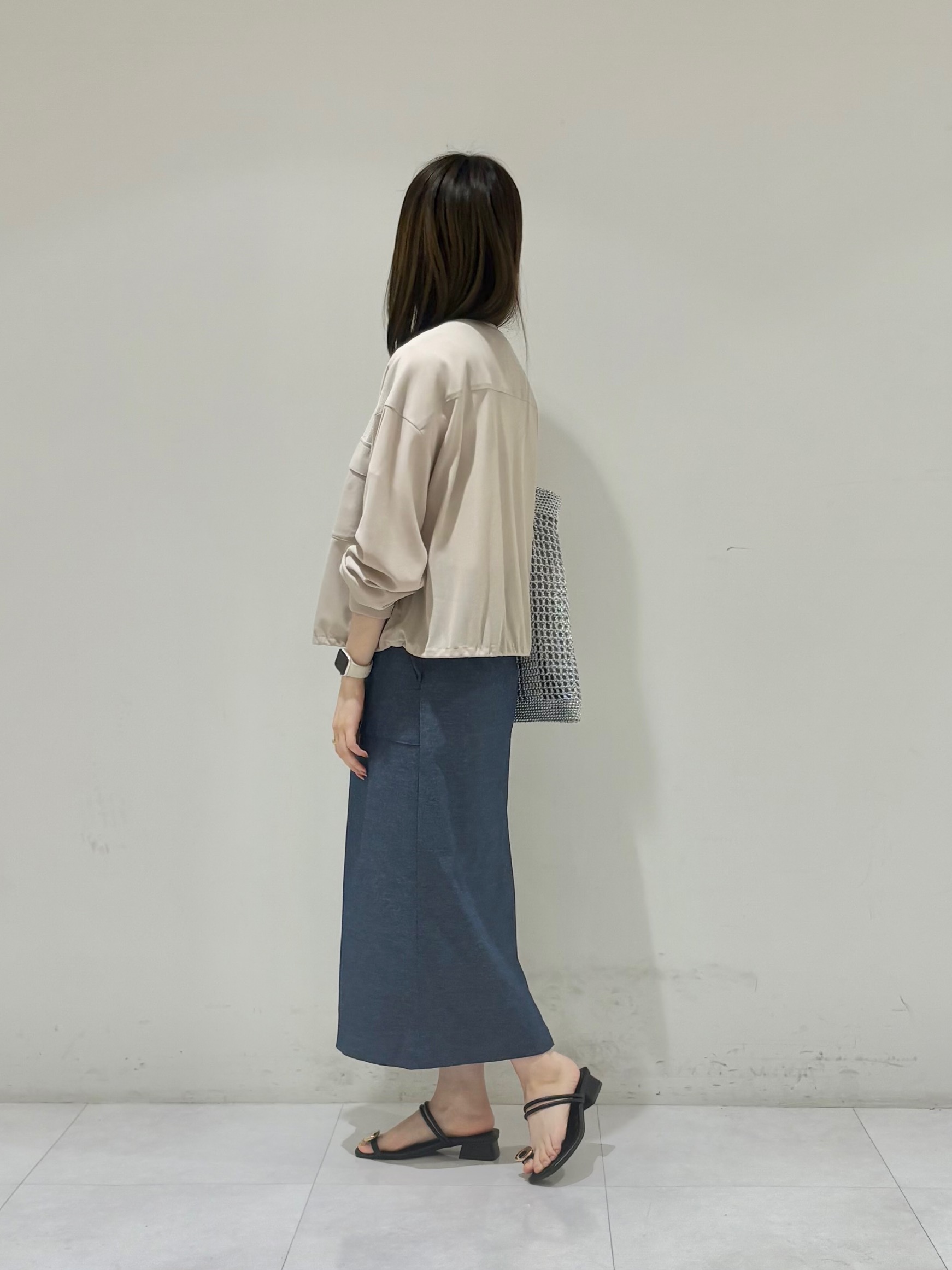 kyokaさんの「UNTITLED｜◆【洗える】シアーブルゾン」を使ったコーディネート