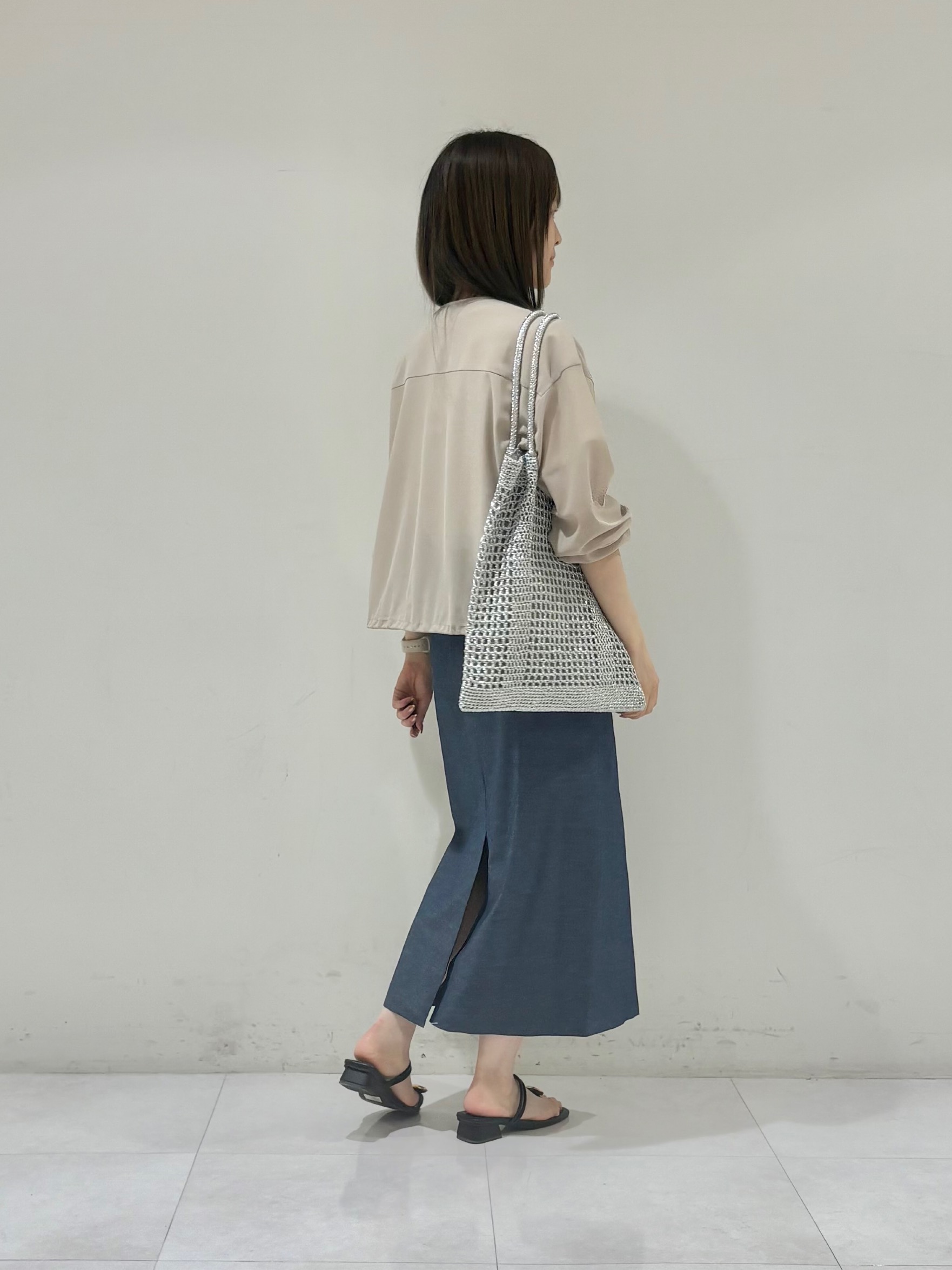 kyokaさんの「UNTITLED｜◆【洗える】シアーブルゾン」を使ったコーディネート