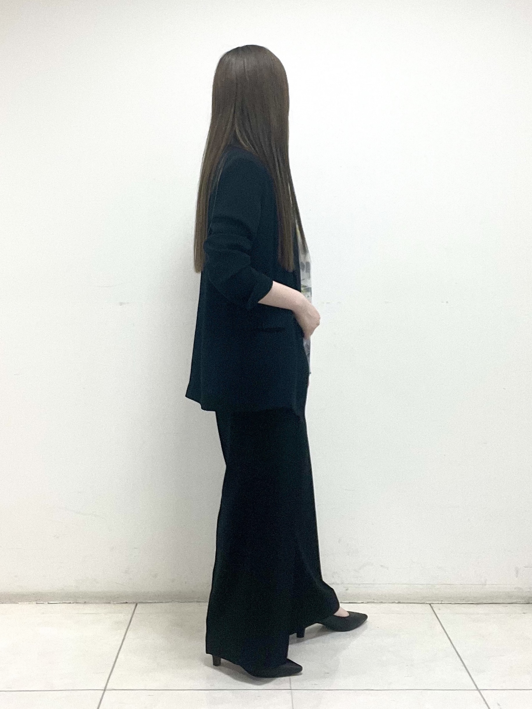 mさんの「INDIVI｜【洗える／多機能／SETUP可】着る日傘ダブルジャケット」を使ったコーディネート