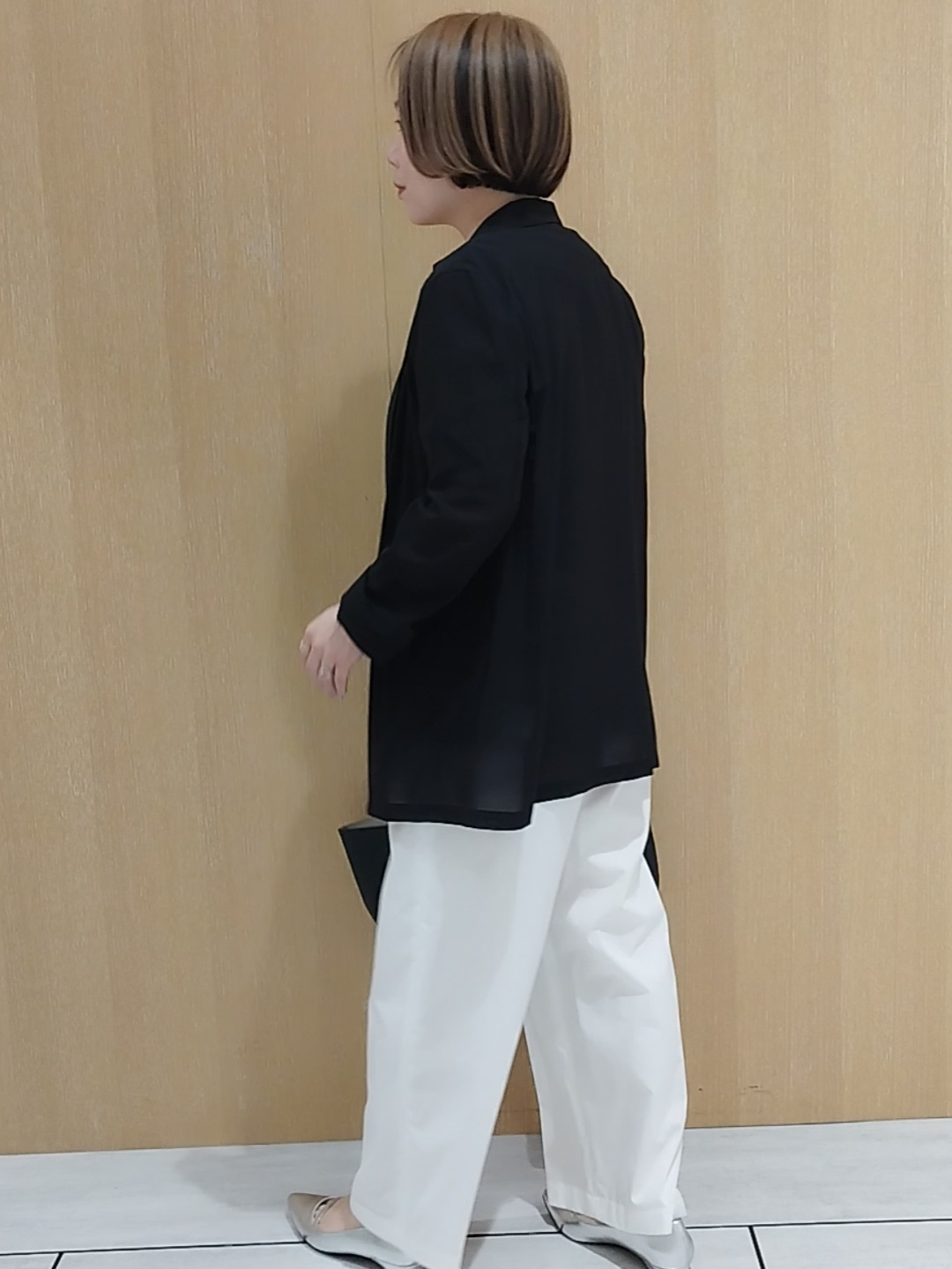 s u g iさんの「UNTITLED｜◆【セットアップ可/接触冷感/通気性】ドライシアーダブルジャケット」を使ったコーディネート