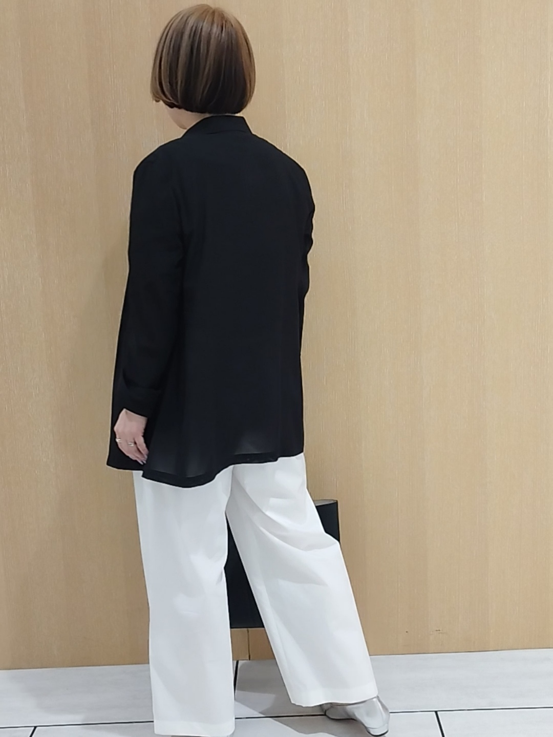 s u g iさんの「UNTITLED｜◆【セットアップ可/接触冷感/通気性】ドライシアーダブルジャケット」を使ったコーディネート