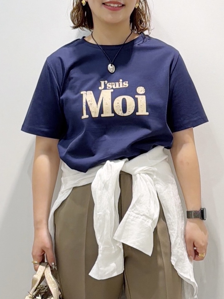 sumicaさんの「OPAQUE.CLIP｜アソートロゴTシャツ【洗濯機OK】」を使ったコーディネート
