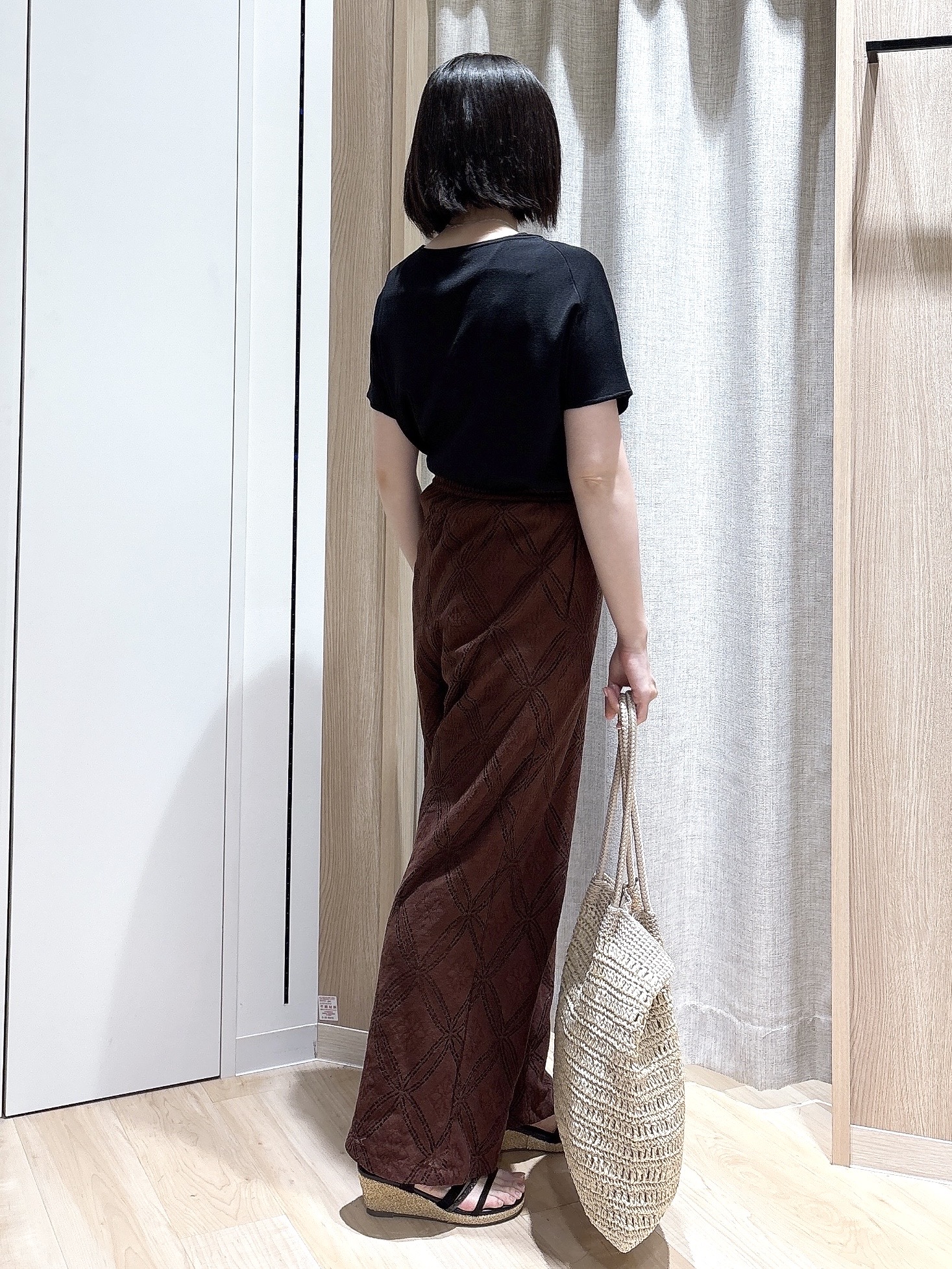 まぁさんさんの「grove｜【シリーズ累計36万枚！名品ニット】やわらかドライタッチ ドルマンニット」を使ったコーディネート