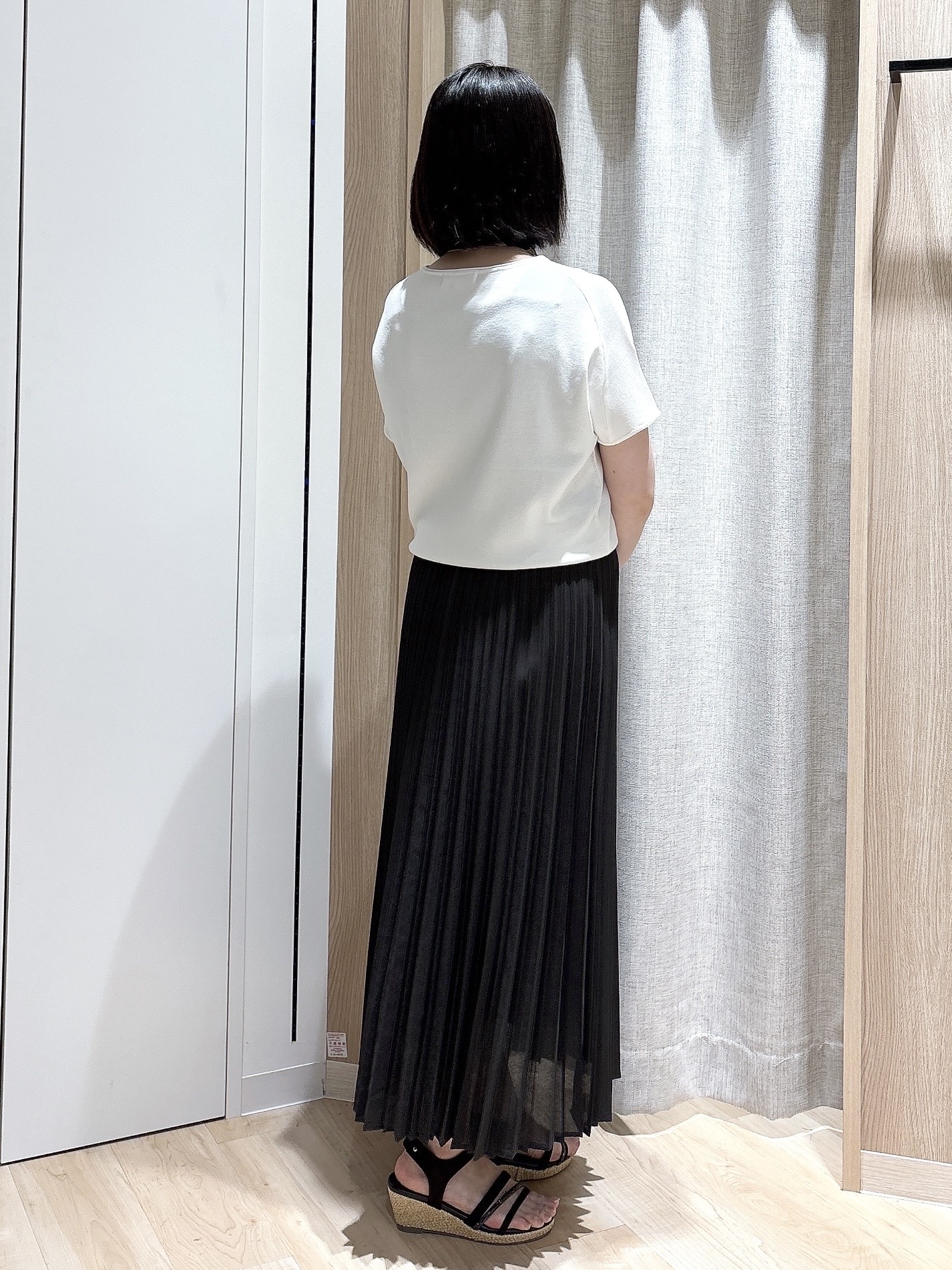 まぁさんさんの「grove｜【シリーズ累計36万枚！名品ニット】やわらかドライタッチ ドルマンニット」を使ったコーディネート