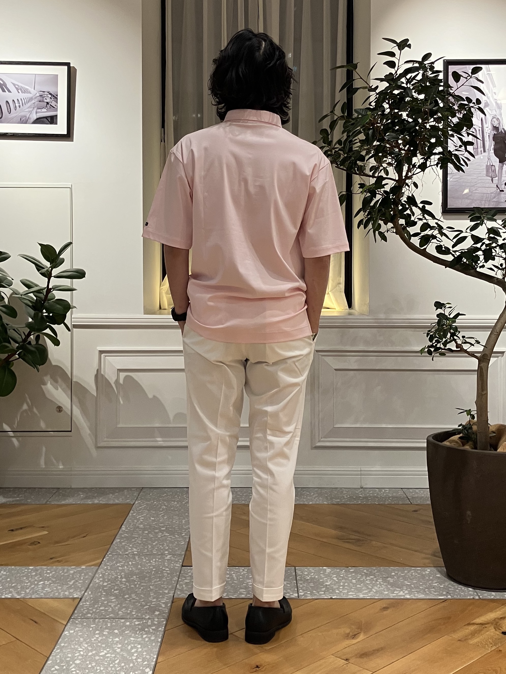 junyaさんの「DRESSTERIOR｜【接触冷感/抗菌防臭/消臭/Safari5月号掲載】ICE CLEAR COTTON オーバーフィッ」を使ったコーディネート