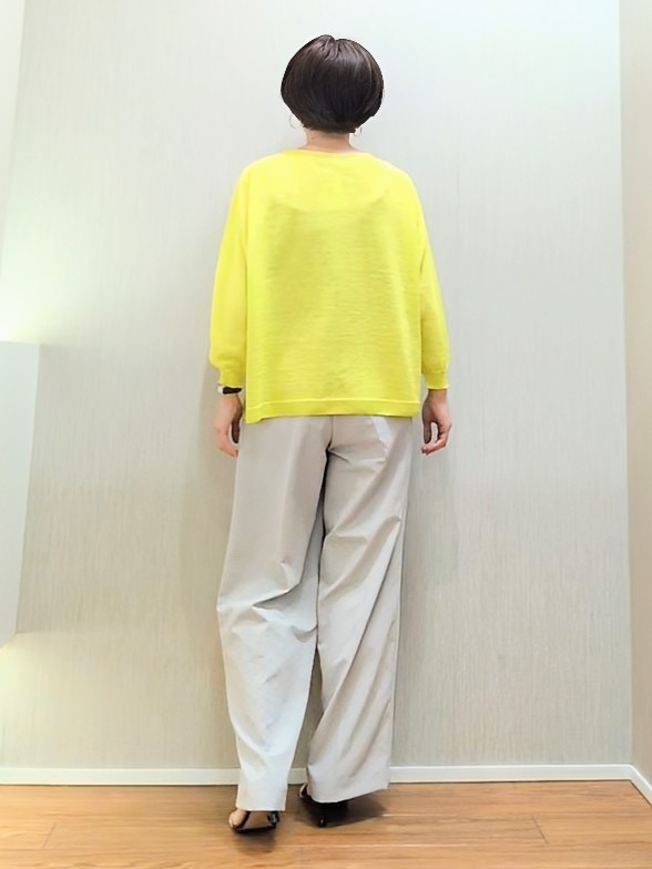 ミズタさんの「UNTITLED｜【ゆったり/リラクシー】リネンボートネックプルオーバー」を使ったコーディネート