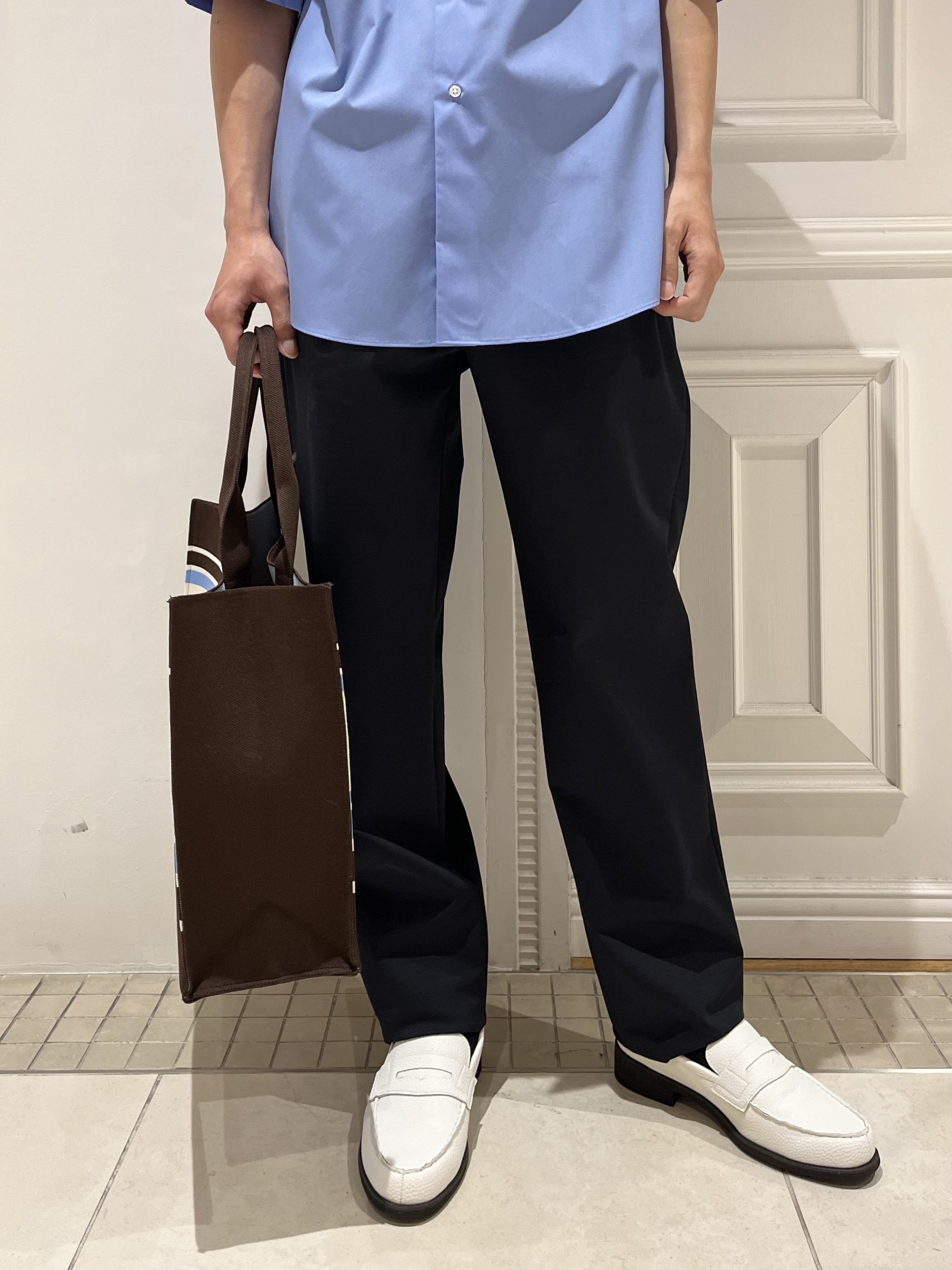 Watanabeさんの「DRESSTERIOR｜【干場義雅&times;DRESSTERIOR/再入荷】シドグラスシャツ」を使ったコーディネート