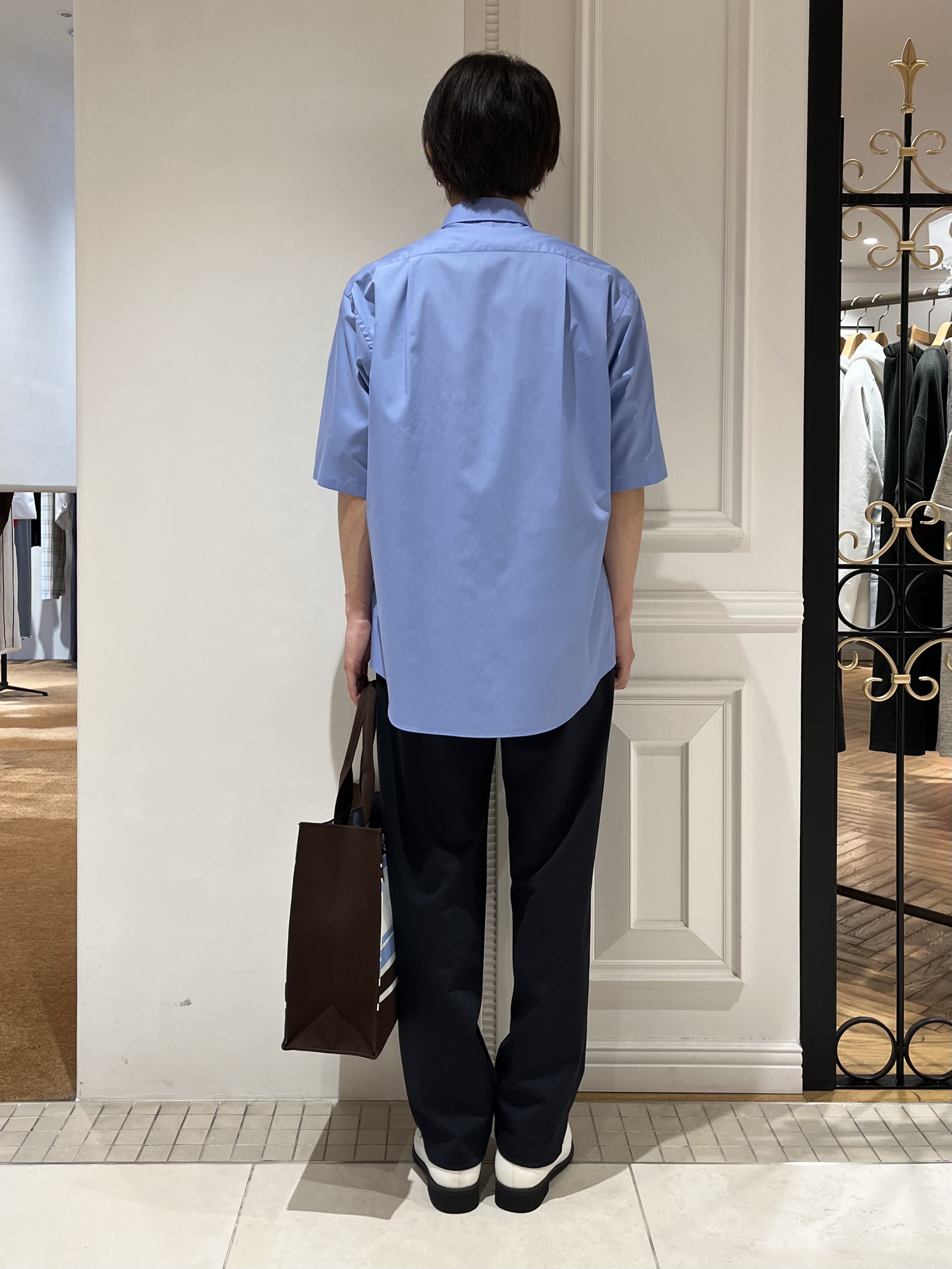 Watanabeさんの「DRESSTERIOR｜【干場義雅&times;DRESSTERIOR/再入荷】シドグラスシャツ」を使ったコーディネート