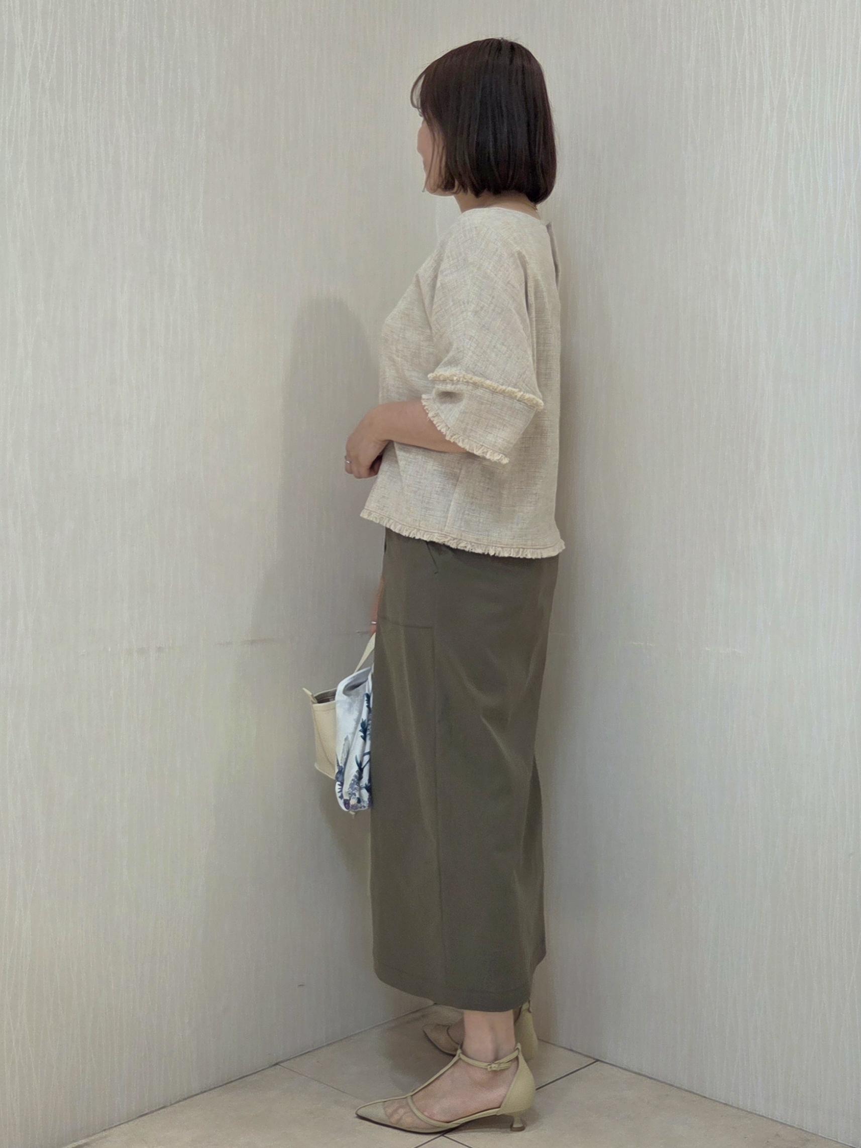 naokoさんの「UNTITLED｜【ステンレスチェーン】ティアーズネックレス」を使ったコーディネート