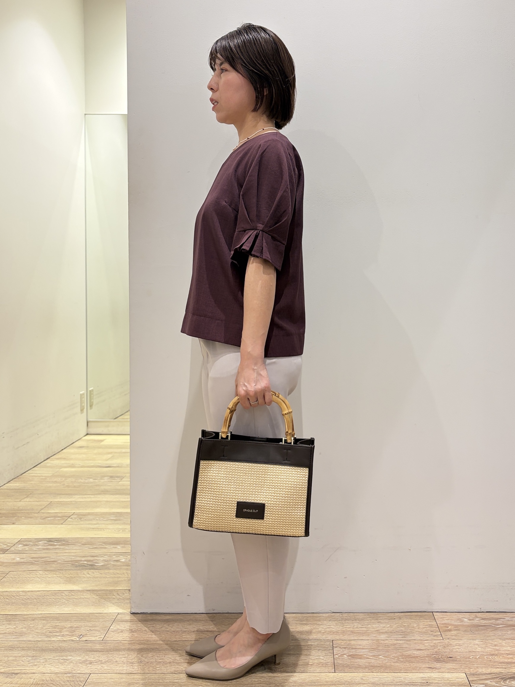 YUKOさんの「index｜ベーシックパンプス」を使ったコーディネート