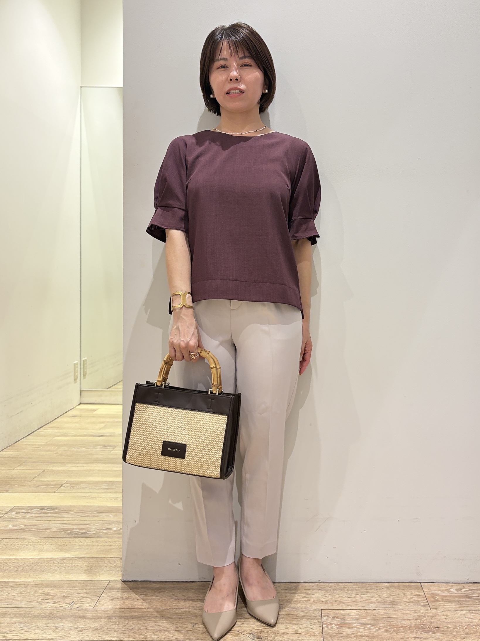 YUKOさんの「index｜ベーシックパンプス」を使ったコーディネート