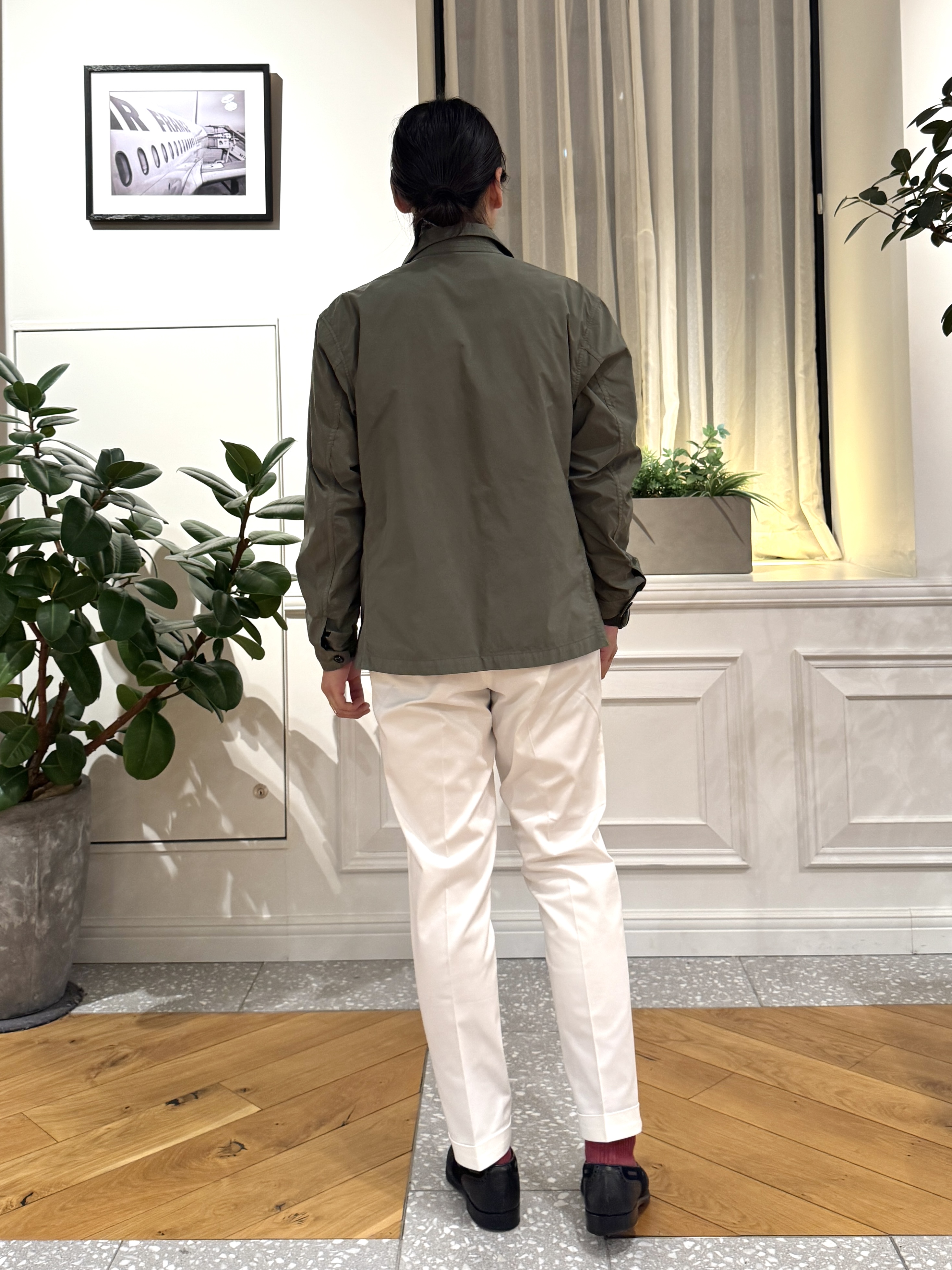 kawarataniさんの「DRESSTERIOR｜ユーズドデニムシャツ」を使ったコーディネート