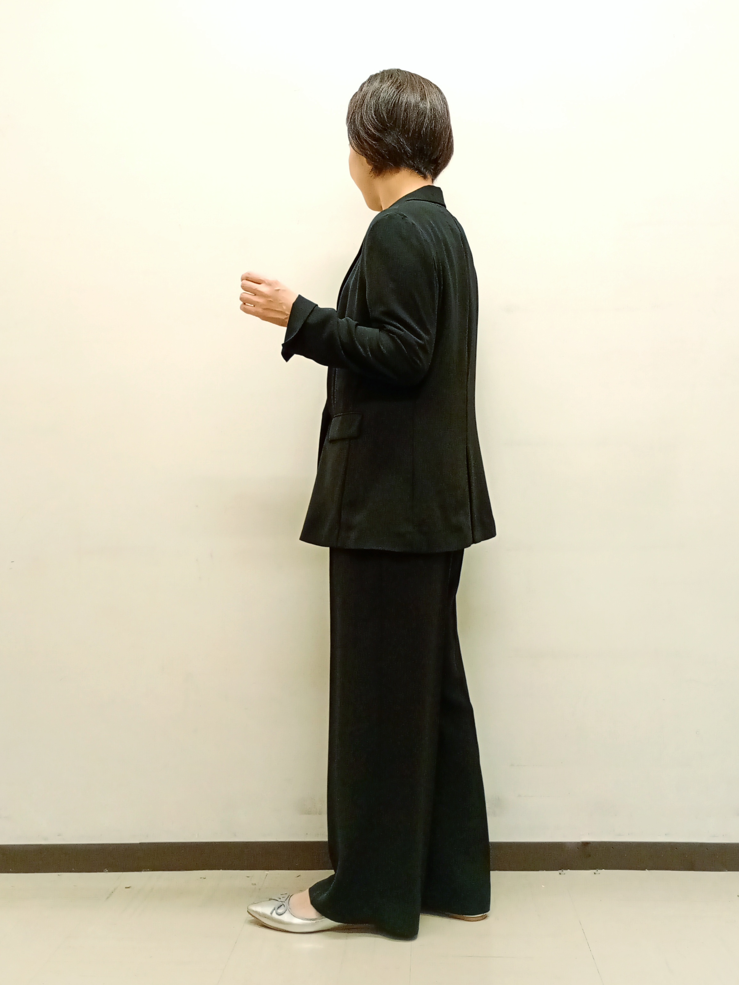 Kさんの「INDIVI｜【洗える／多機能／SETUP可】着る日傘ダブルジャケット」を使ったコーディネート