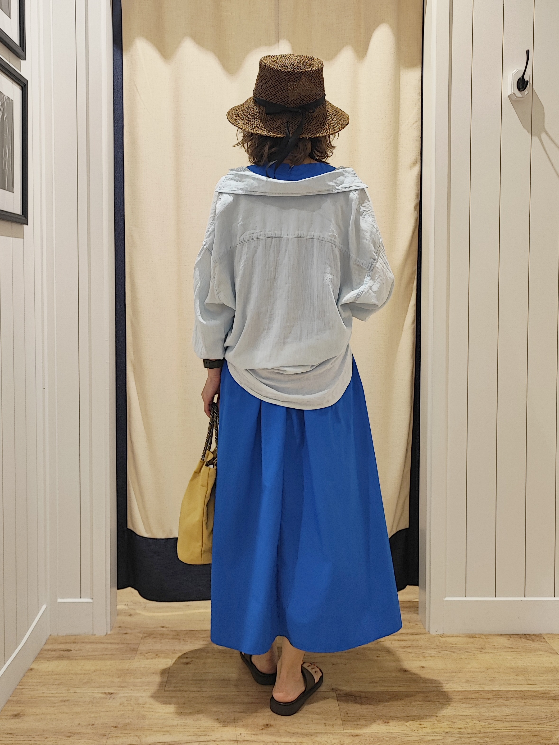 toyaさんの「Dessin｜【撥水】Aラインナイロンワンピース」を使ったコーディネート