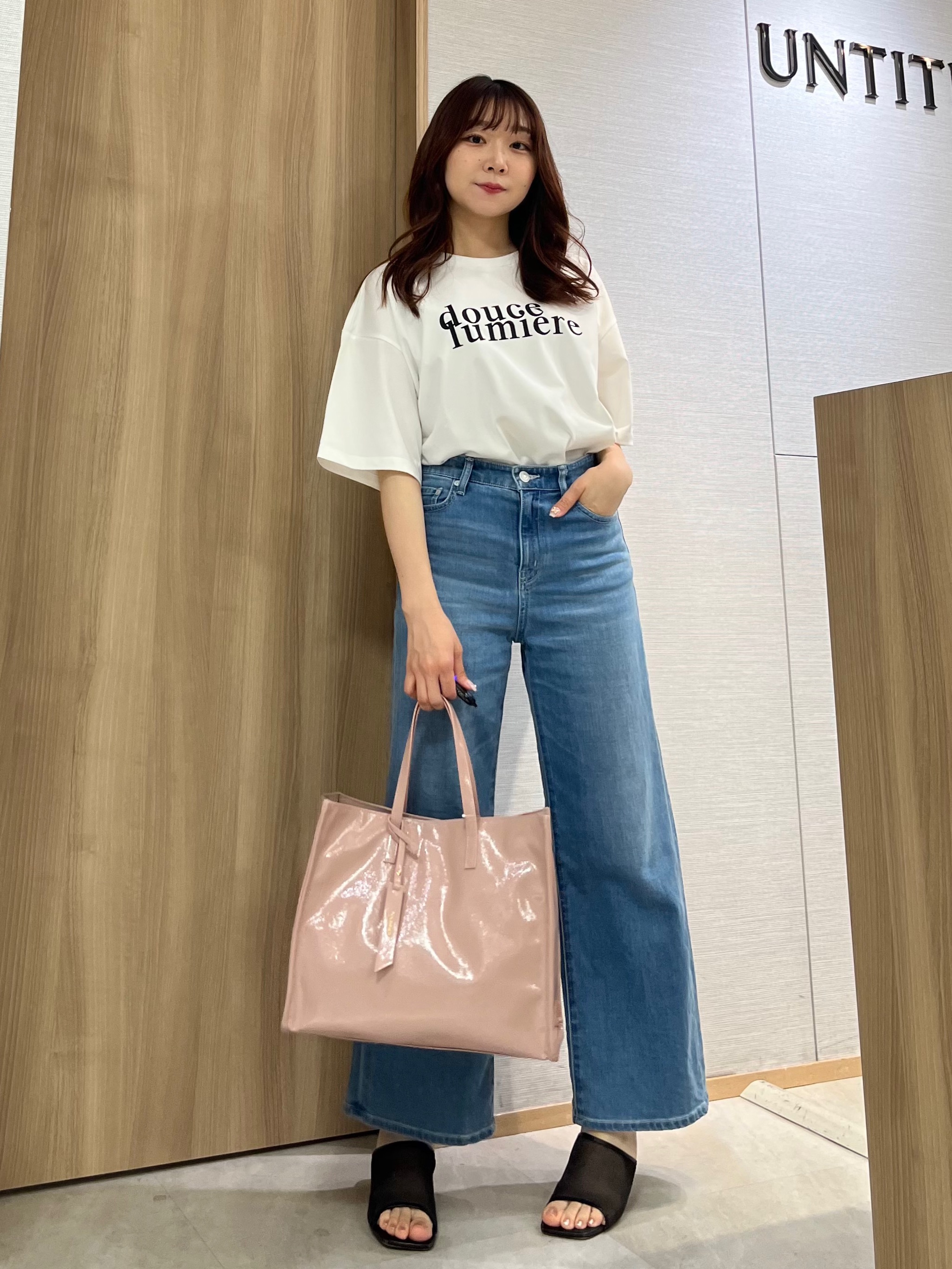 KAHOさんの「UNTITLED｜【麻100】リネンドルマンシャツ」を使ったコーディネート