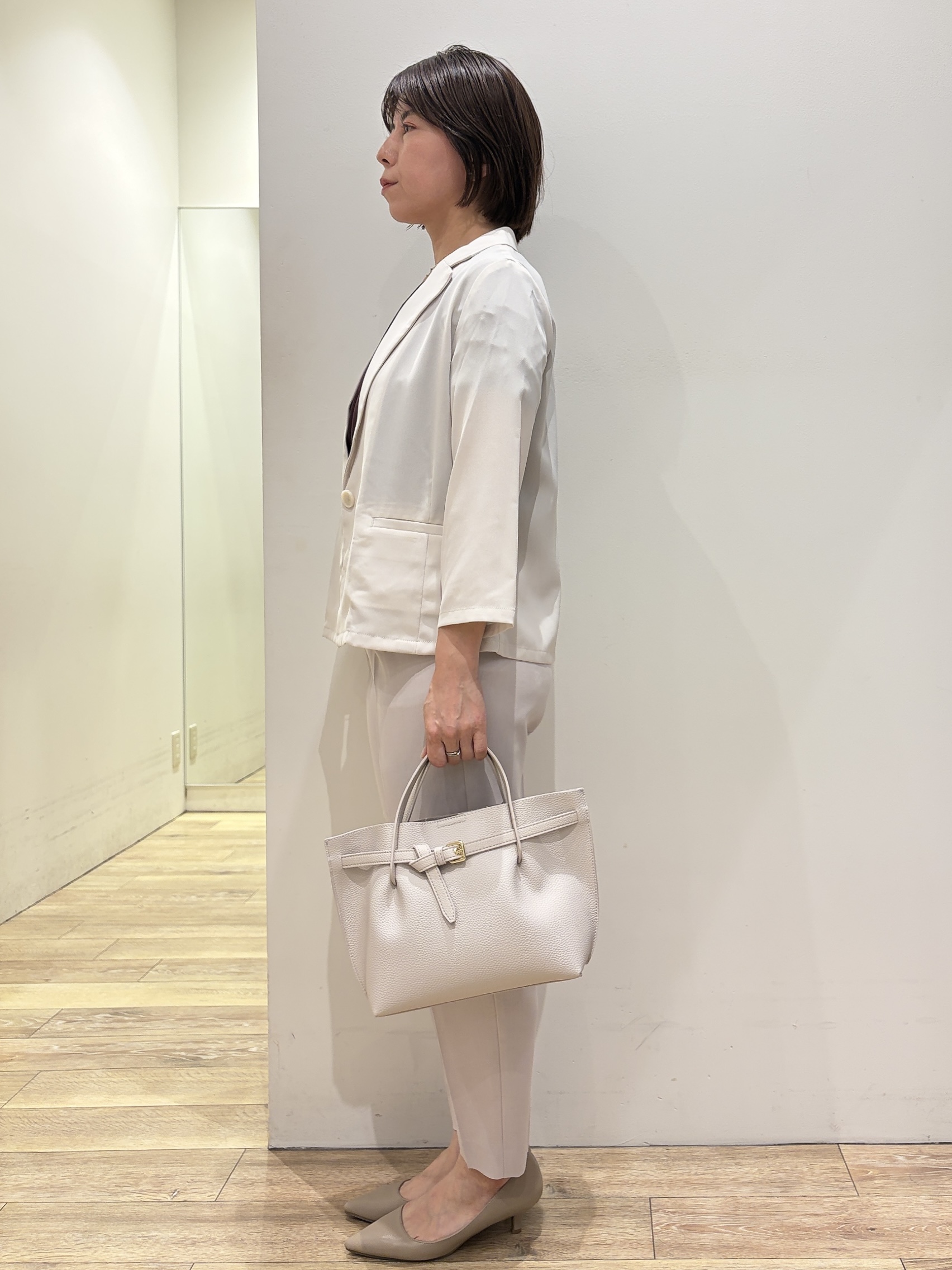 YUKOさんの「index｜ベーシックパンプス」を使ったコーディネート