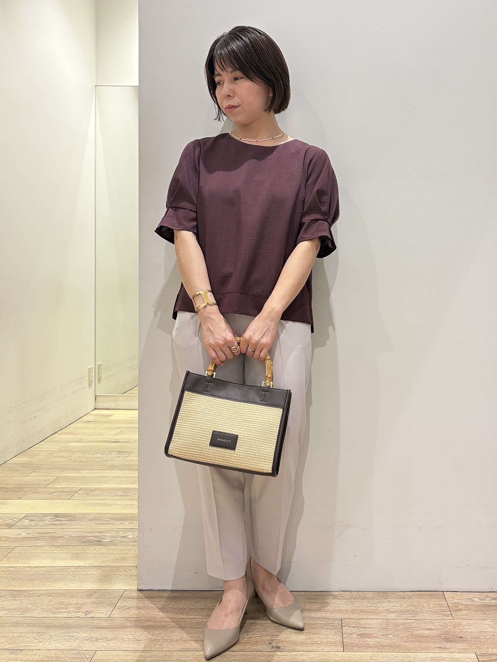 YUKOさんの「index｜ベーシックパンプス」を使ったコーディネート