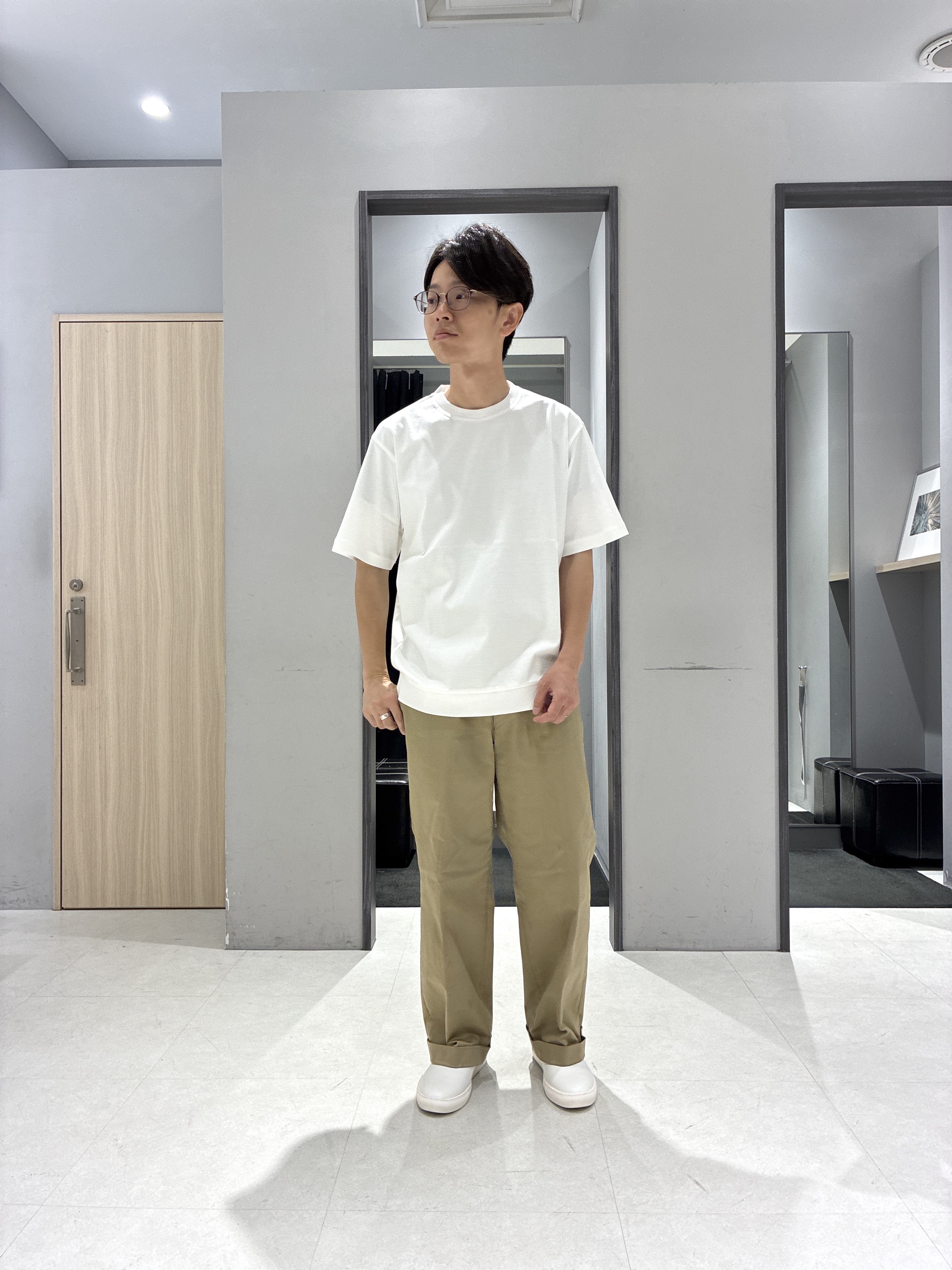 わいずみさんの「TAKEO KIKUCHI｜【撥水・洗える・シワになりにくい】 リランチェ（R） フードブルゾン」を使ったコーディネート