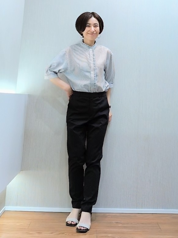 ミズタさんの「UNTITLED｜【UV/接触冷感/スーツ】ジャージテーラードジャケット」を使ったコーディネート