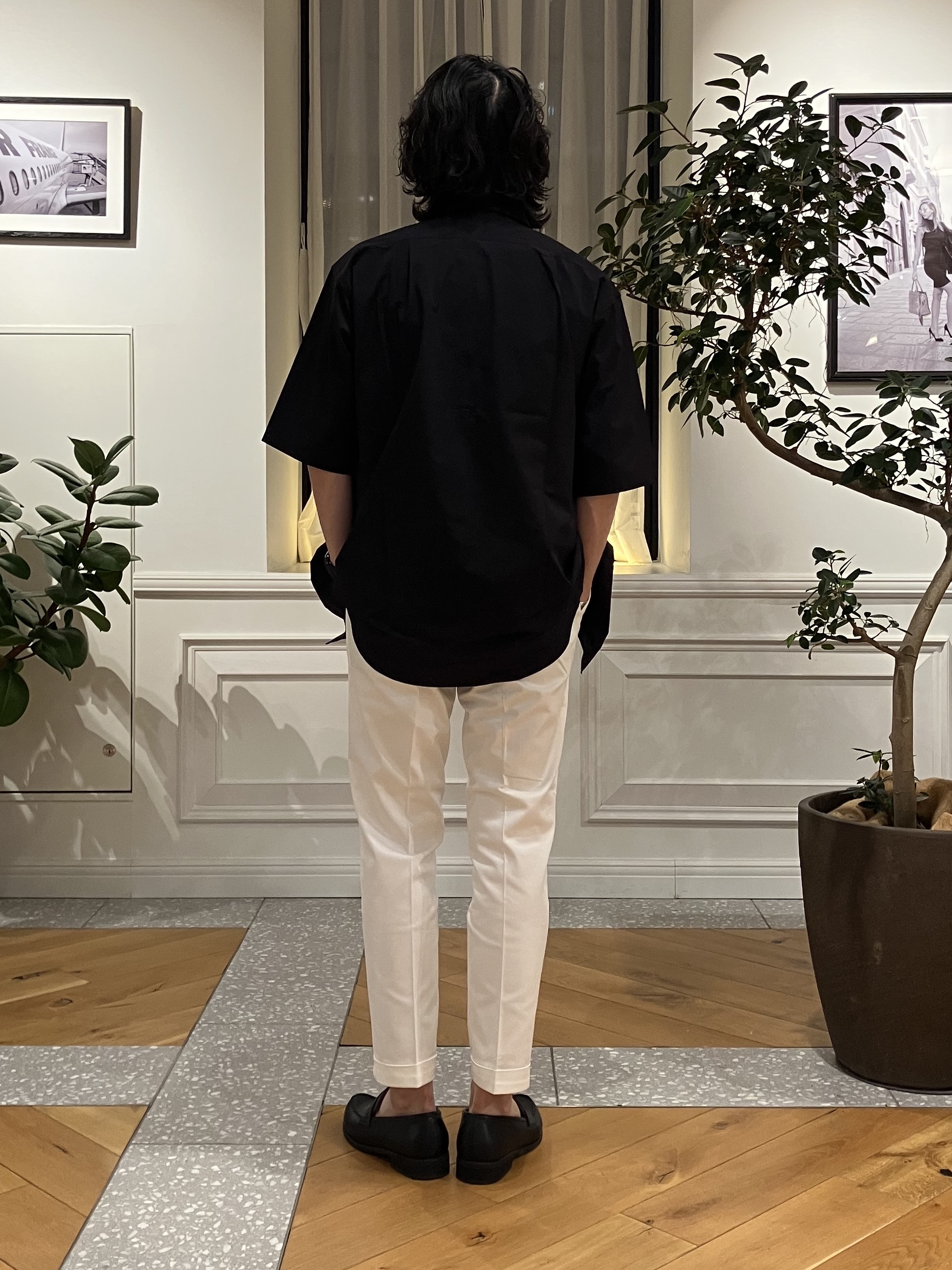 junyaさんの「DRESSTERIOR｜【接触冷感／抗菌防臭／消臭】ICE CLEAR COTTON ポケットTシャツ」を使ったコーディネート