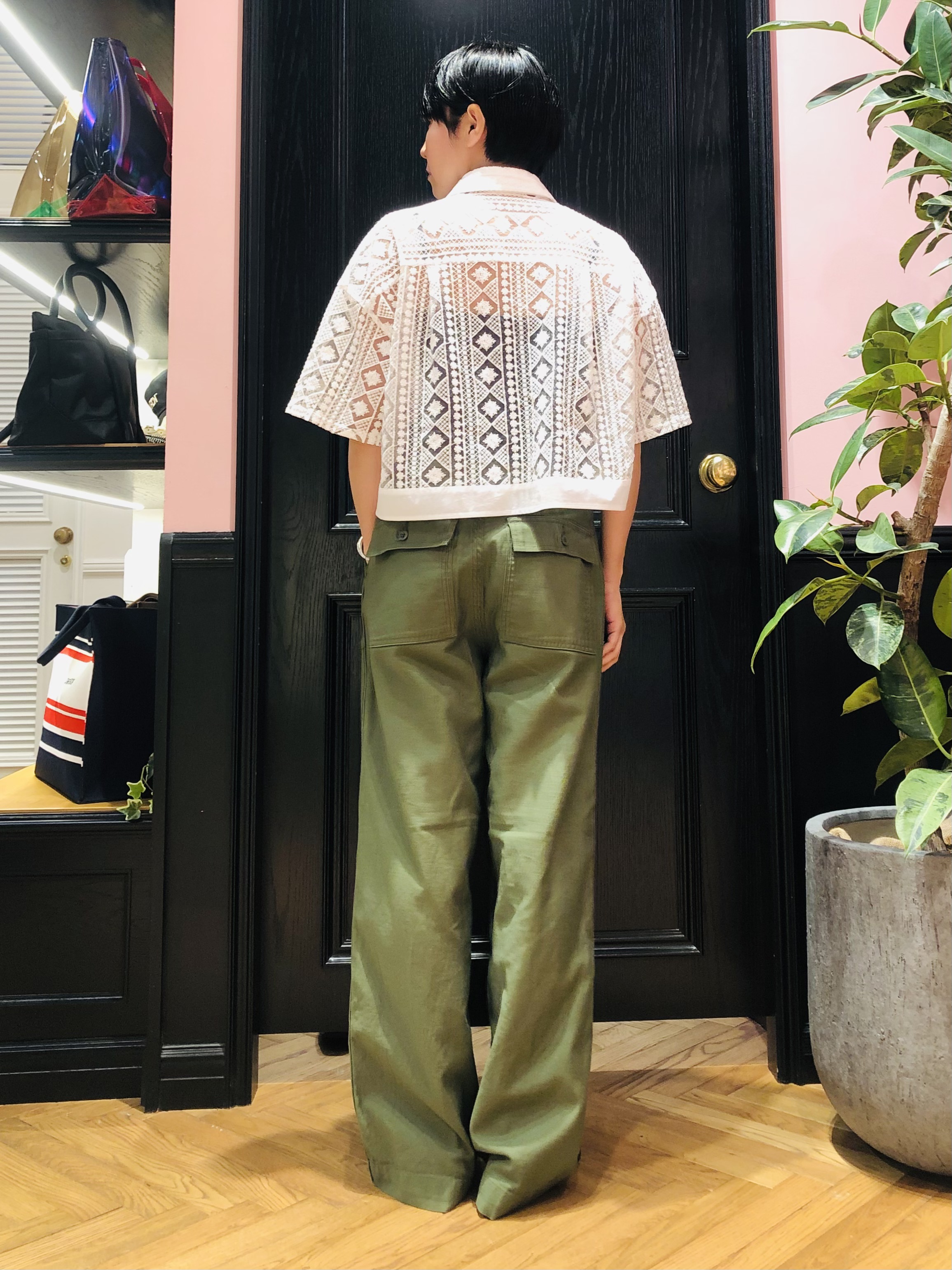 OGATAさんの「DRESSTERIOR｜NICOLAS LAINAS（ニコラスライナス）ソフトソールトングサンダル」を使ったコーディネート