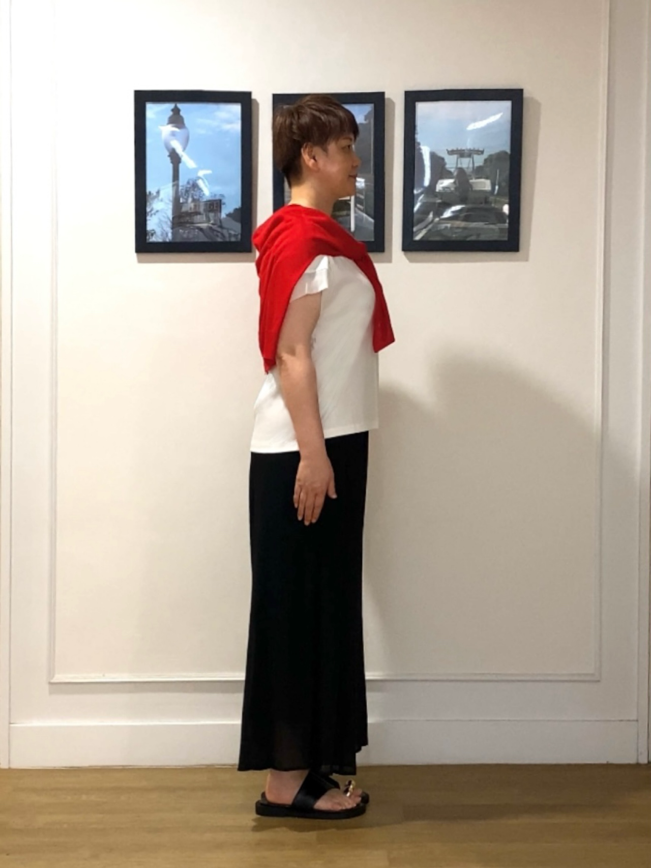 Hiroさんの「Dessin｜お守りカーディガン -ウォッシャブル-」を使ったコーディネート