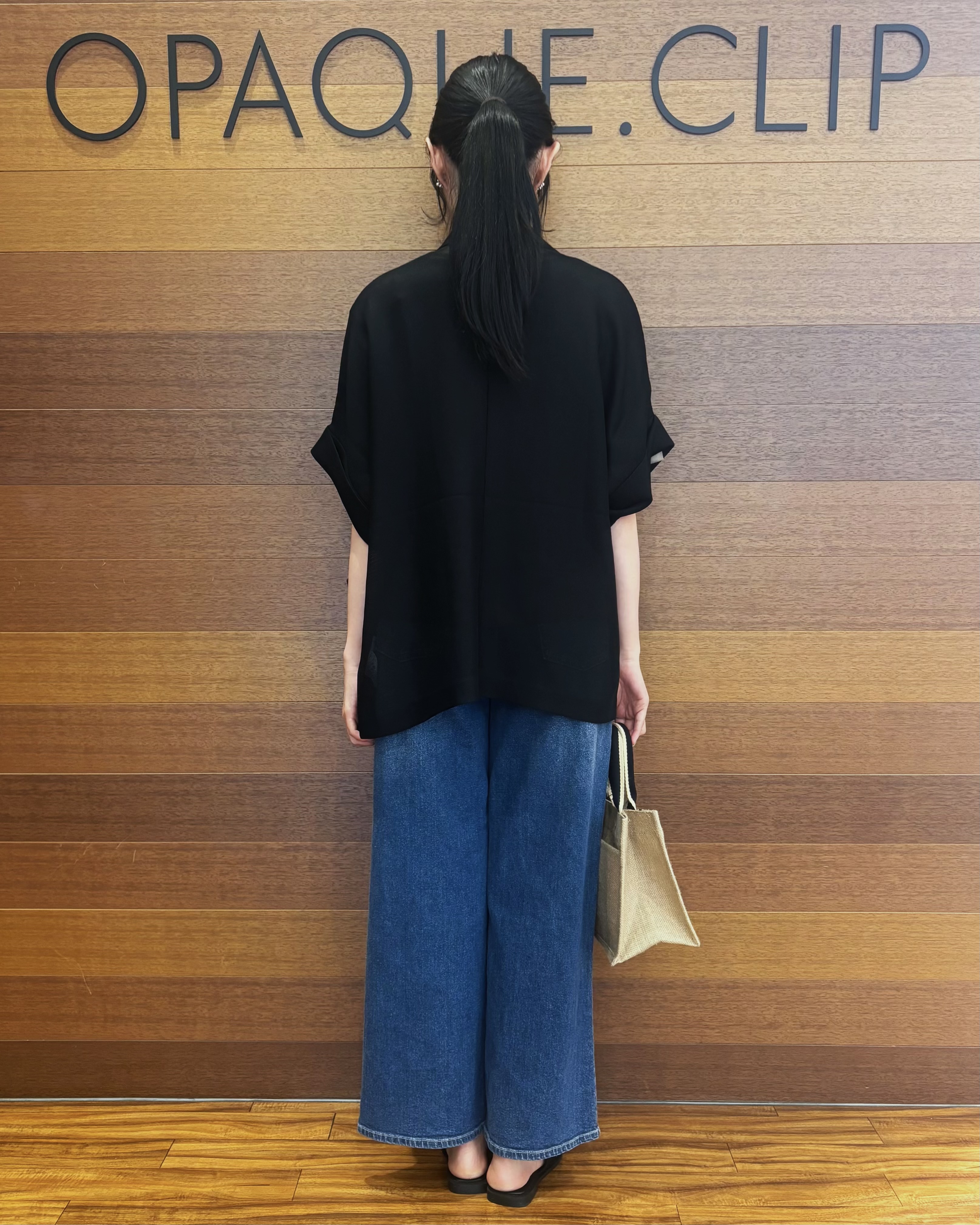 わかなさんの「OPAQUE.CLIP｜メッシュテーラードジャケット【洗濯機OK】」を使ったコーディネート