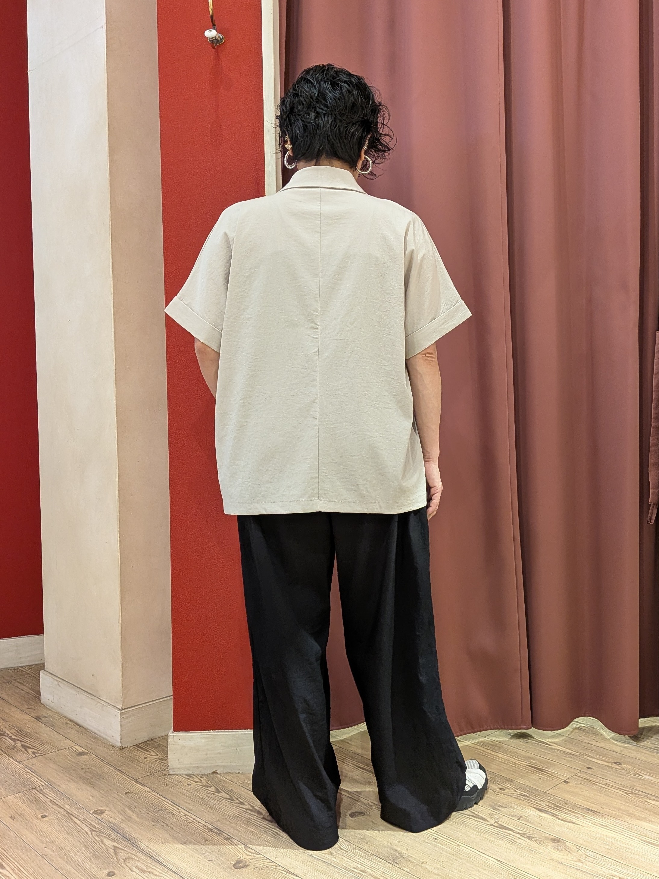 cameさんの「SHOO･LA･RUE｜【高レビュー/洗濯機可/セットアップ可】軽凛(かろりん) 半袖ジャケット」を使ったコーディネート