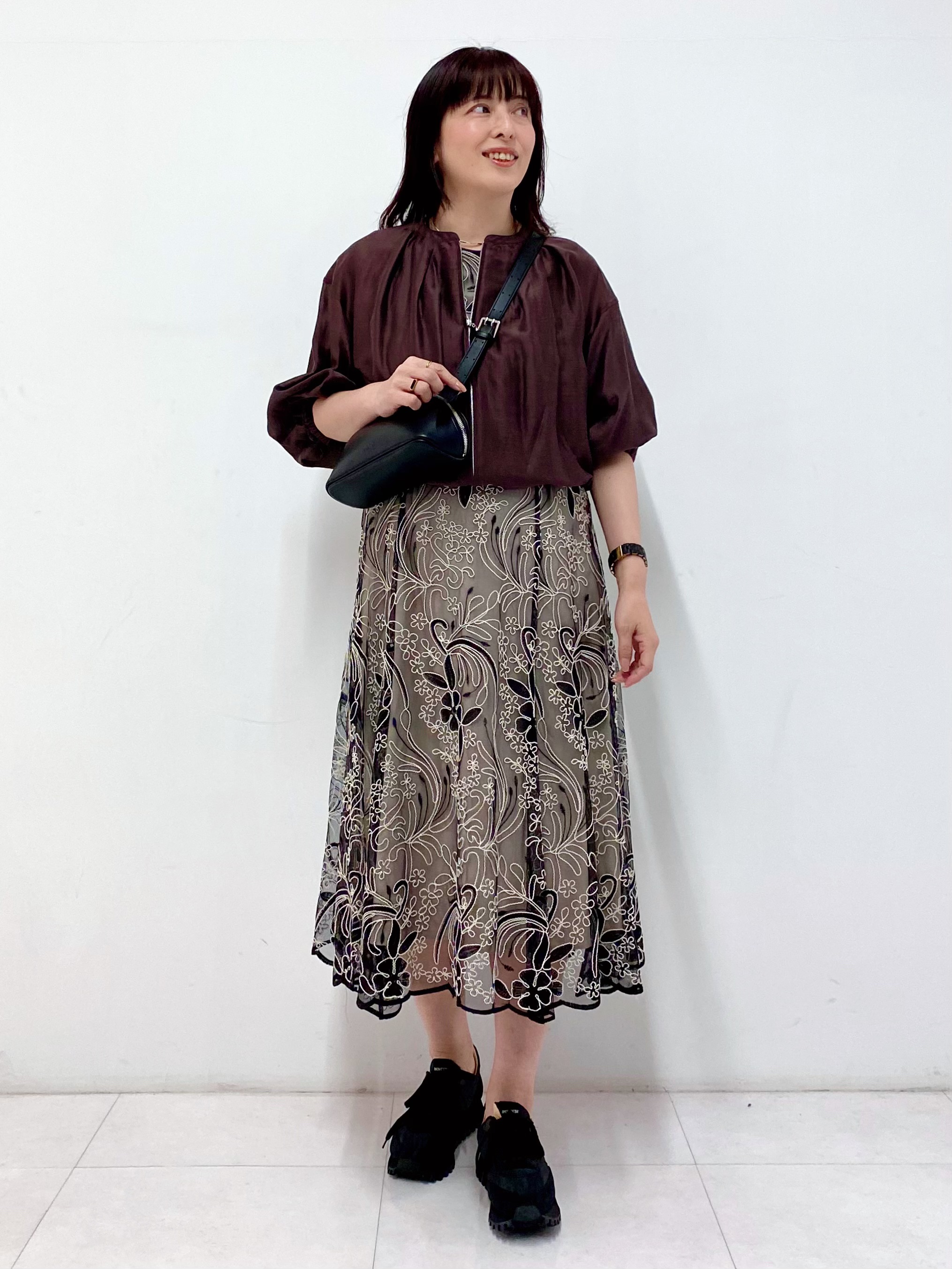 Sawaguchiさんの「DRESSTERIOR｜◆シアーコードレース ドレス」を使ったコーディネート