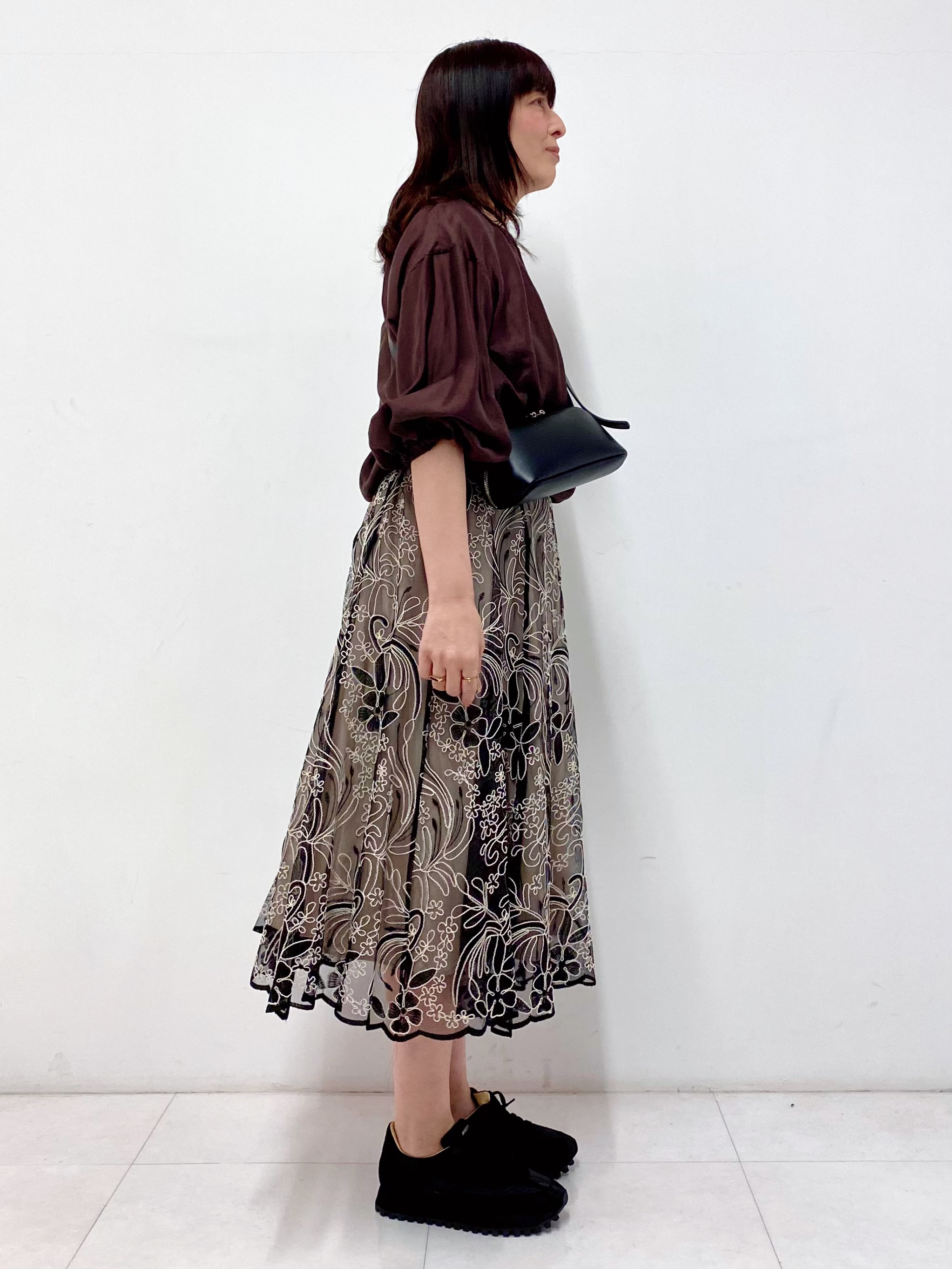Sawaguchiさんの「DRESSTERIOR｜◆シアーコードレース ドレス」を使ったコーディネート