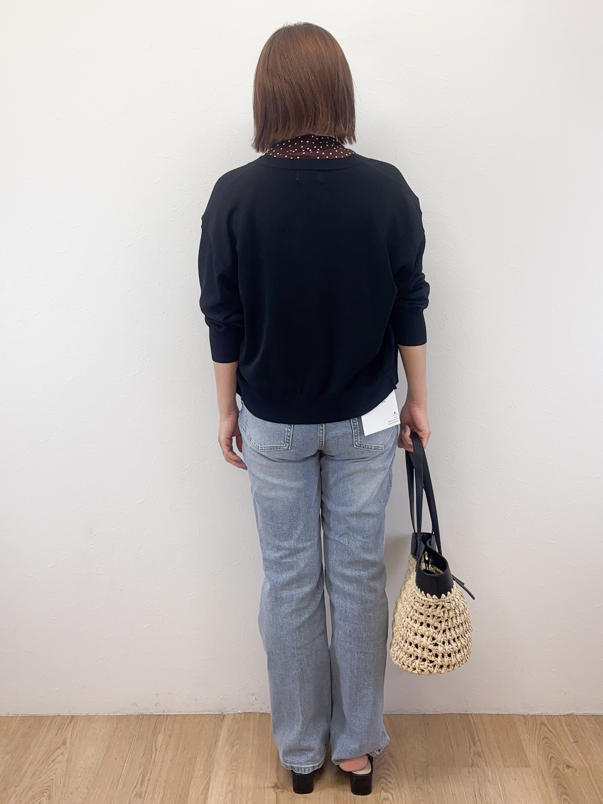 Takeさんの「OPAQUE.CLIP｜【UV／接触冷感】Vネックリラクシーニットカーディガン《洗濯機OK／抗ピル》」を使ったコーディネート