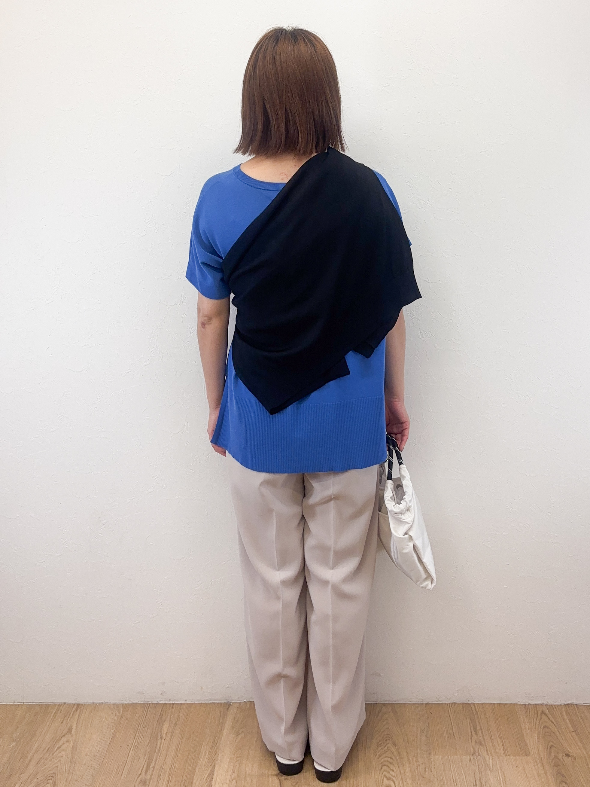 Takeさんの「OPAQUE.CLIP｜【UV／接触冷感】Vネックリラクシーニットカーディガン《洗濯機OK／抗ピル》」を使ったコーディネート