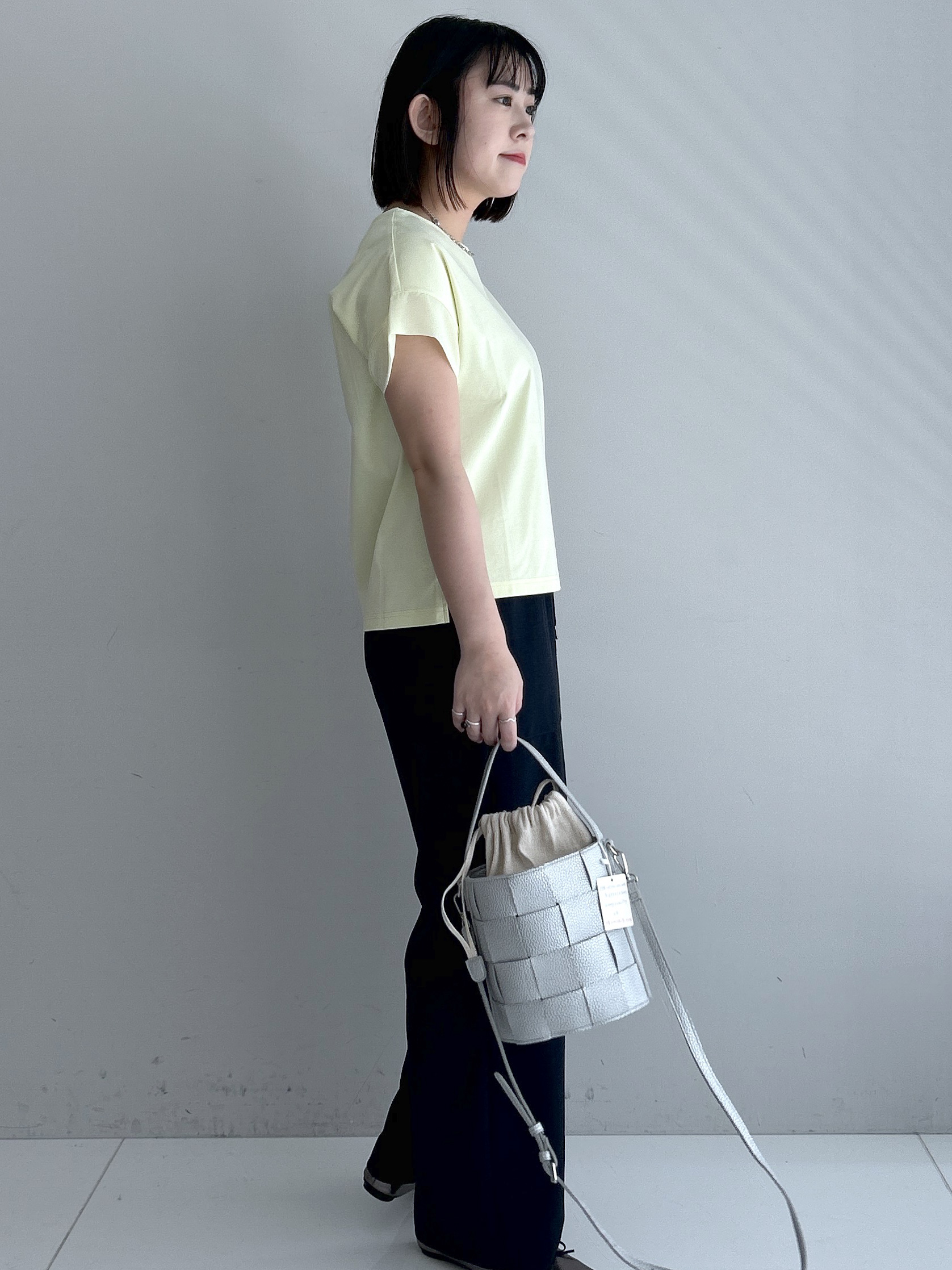 Hirokaさんの「Dessin｜【UVカット/接触冷感】美光沢カットソー」を使ったコーディネート