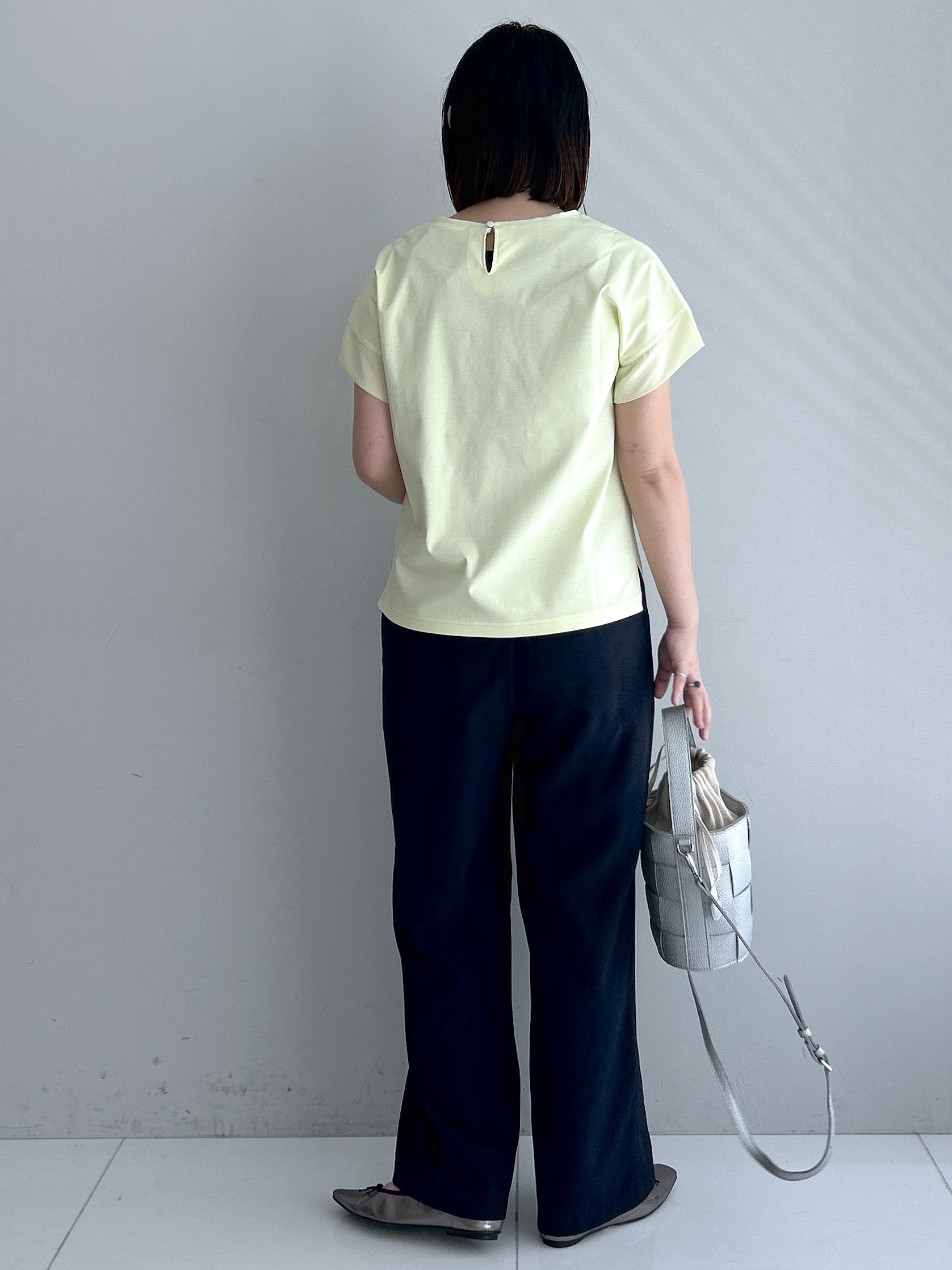 Hirokaさんの「Dessin｜【UVカット/接触冷感】美光沢カットソー」を使ったコーディネート