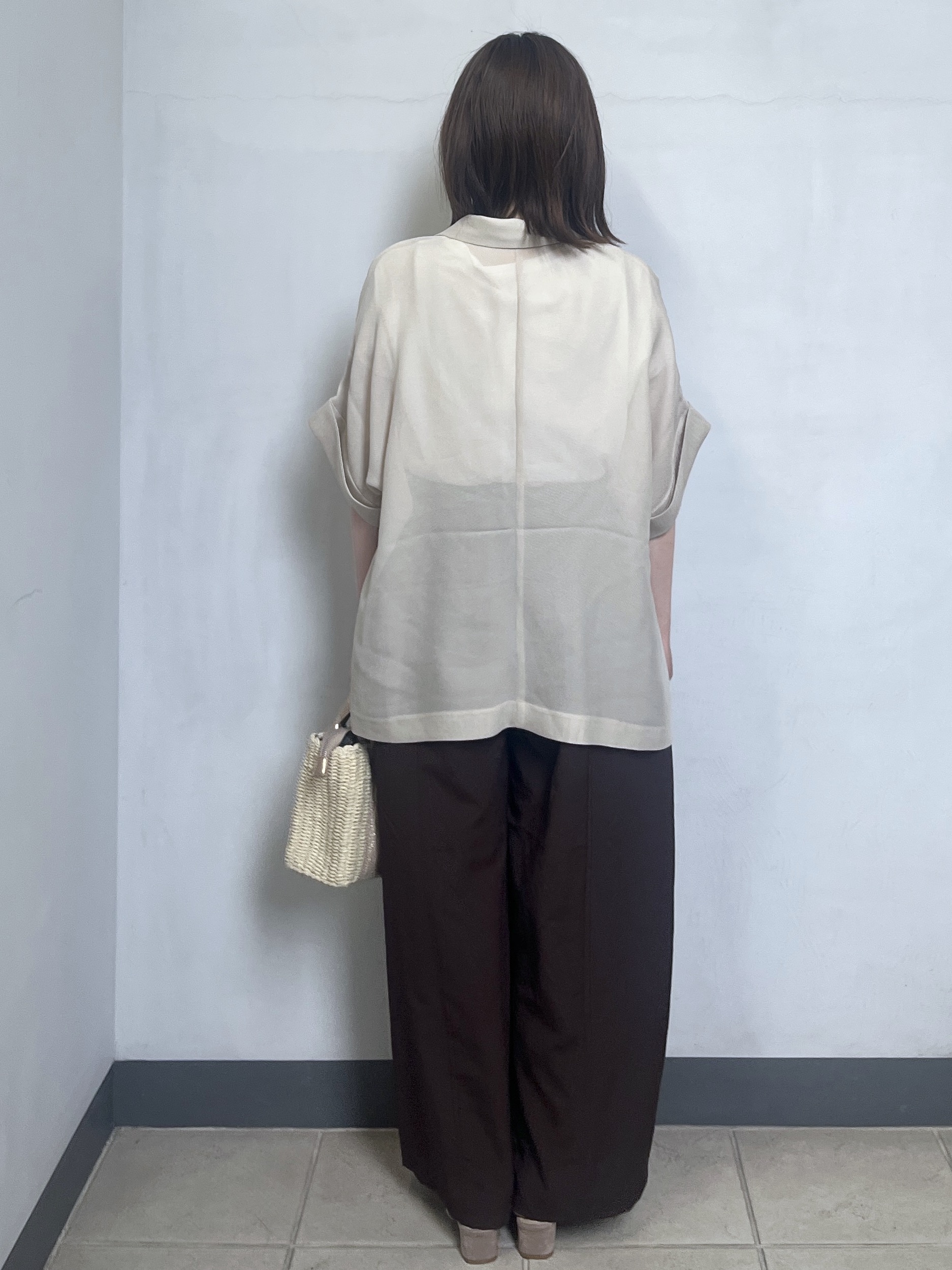 mikiさんの「OPAQUE.CLIP｜メッシュテーラードジャケット【洗濯機OK】」を使ったコーディネート