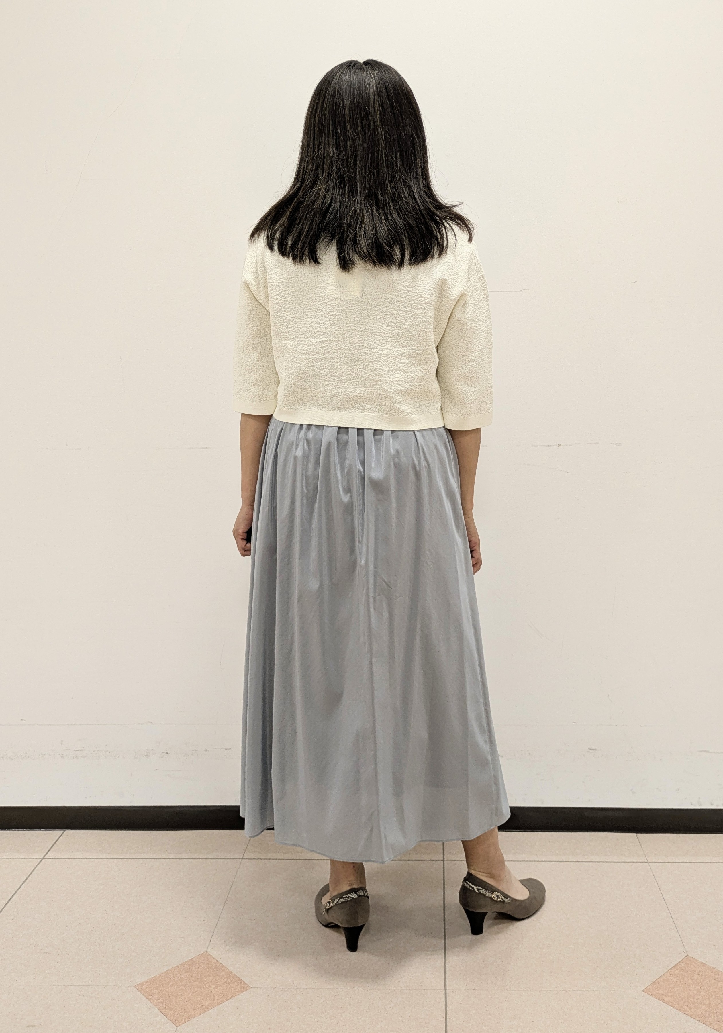 ともさんの「UNTITLED｜◆【ストレッチ性/洗える】短丈ニットカーディガン」を使ったコーディネート