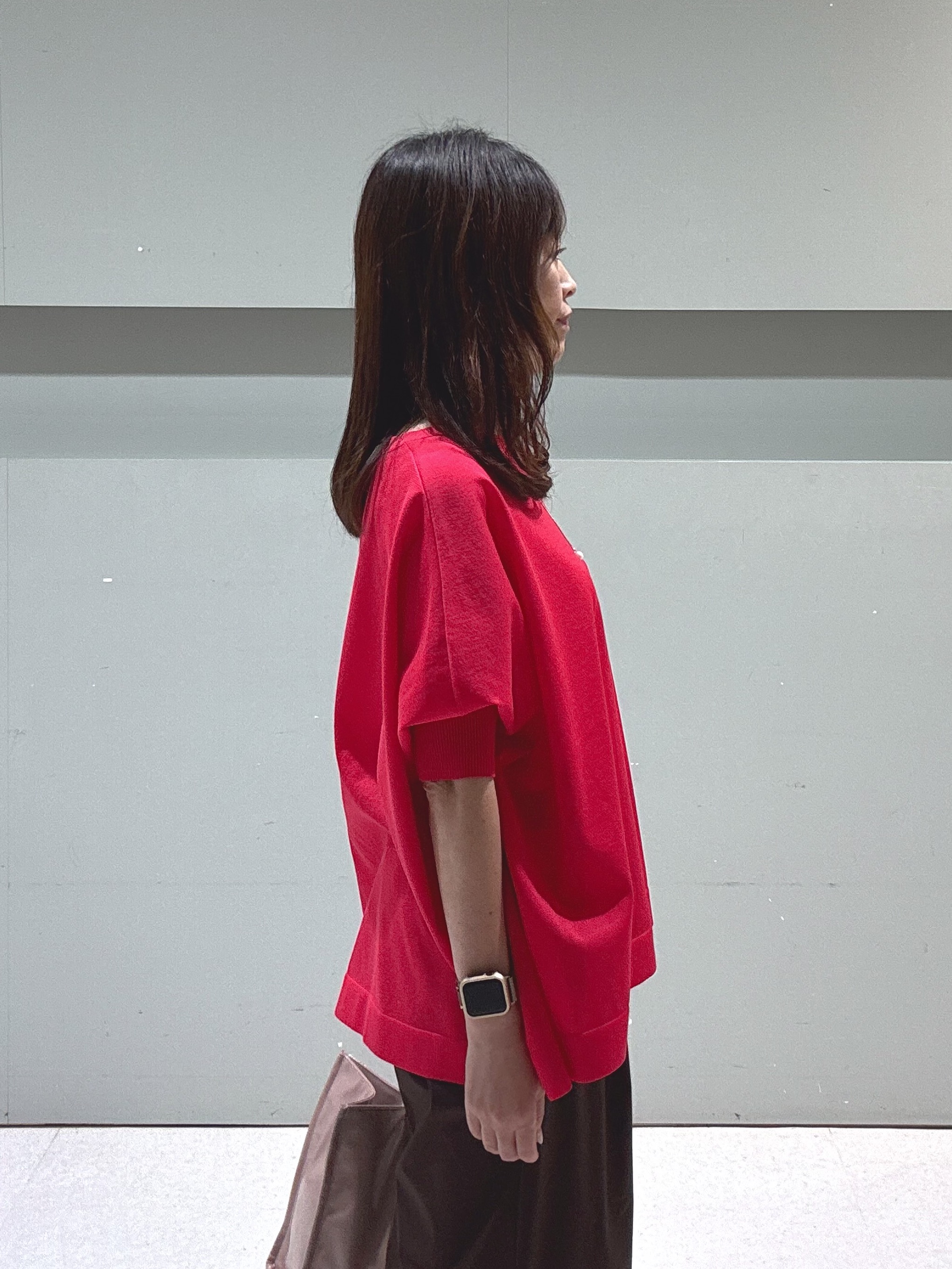 makiさんの「UNTITLED｜【アンサンブル可/洗える】シアーレーヨンニット」を使ったコーディネート