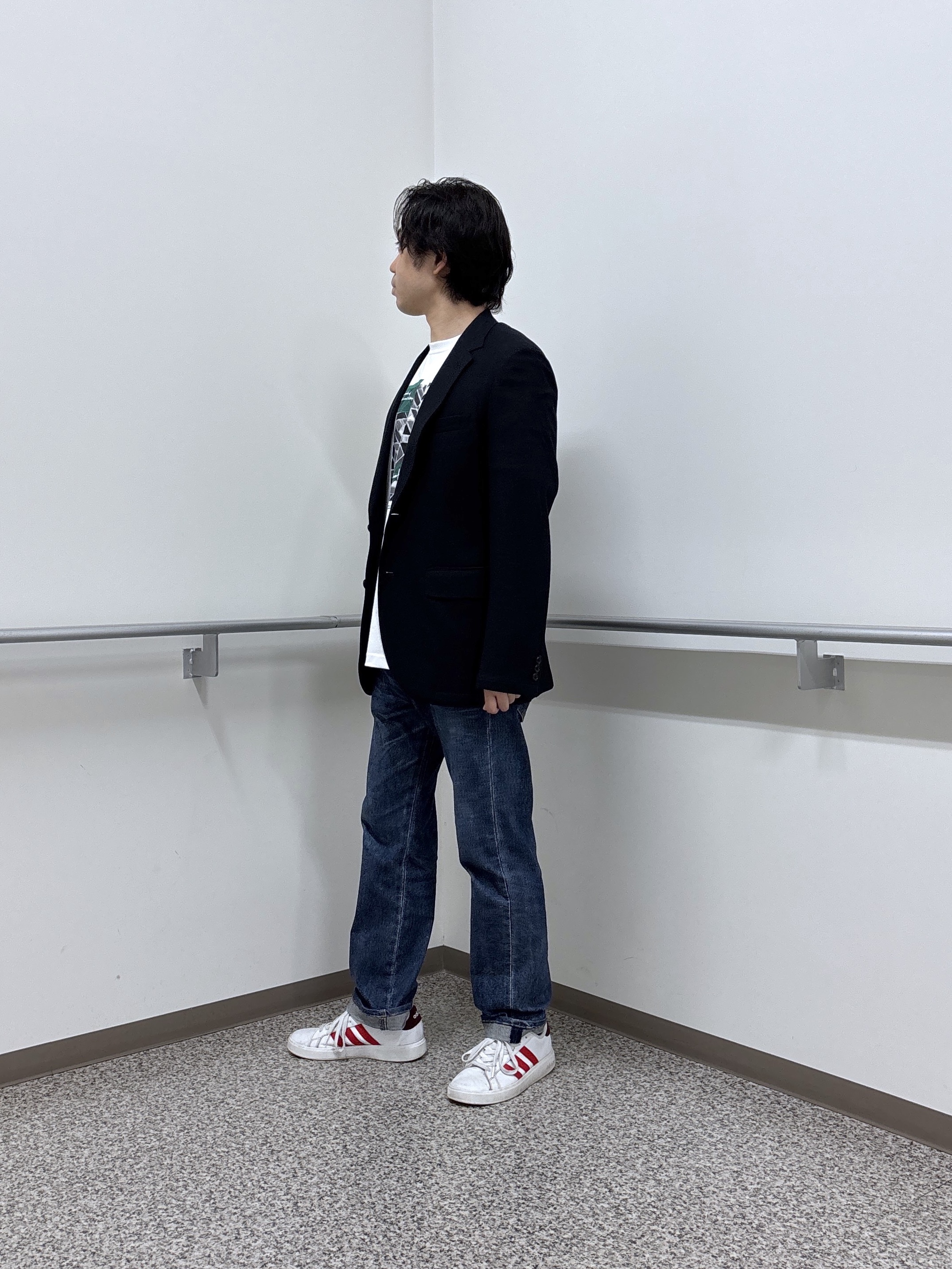 KEIさんの「TAKEO KIKUCHI｜【抗菌防臭】CALCULO（R）ジャージ ジャケット」を使ったコーディネート