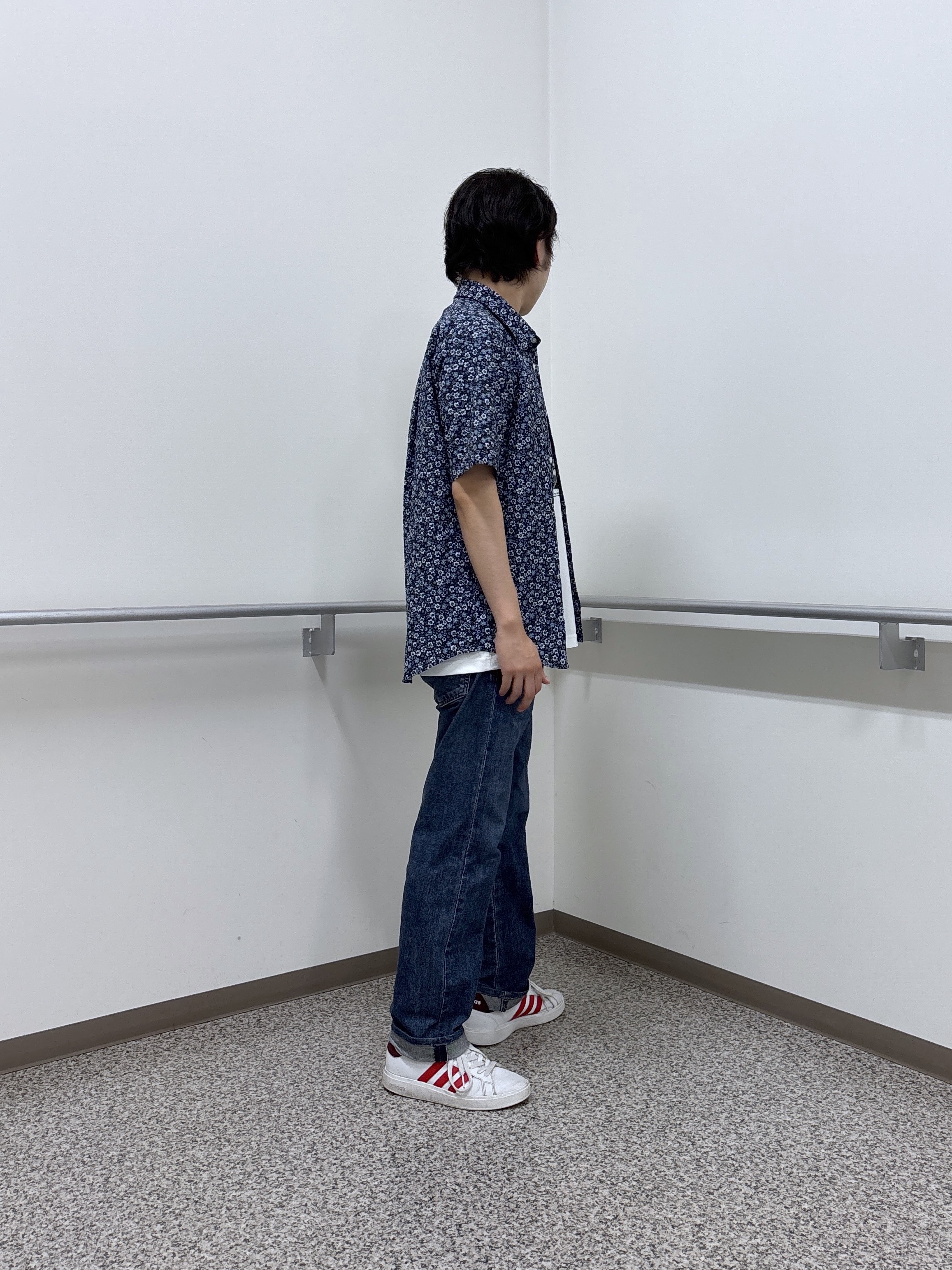 KEIさんの「TAKEO KIKUCHI｜リップル小花シャツ」を使ったコーディネート