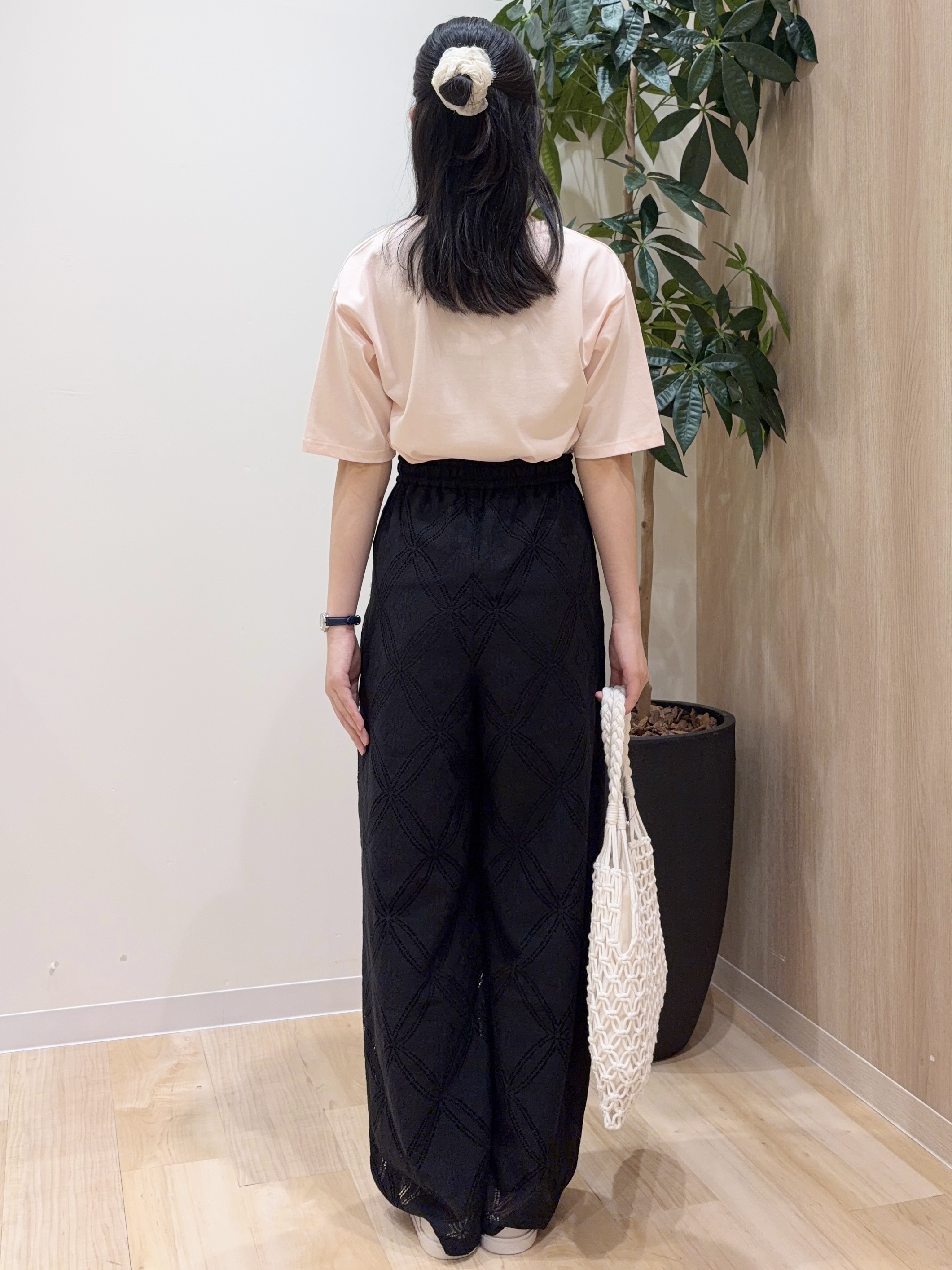 ayaneさんの「grove｜【UVカット/接触冷感】プリントアソート5分袖Tシャツ」を使ったコーディネート